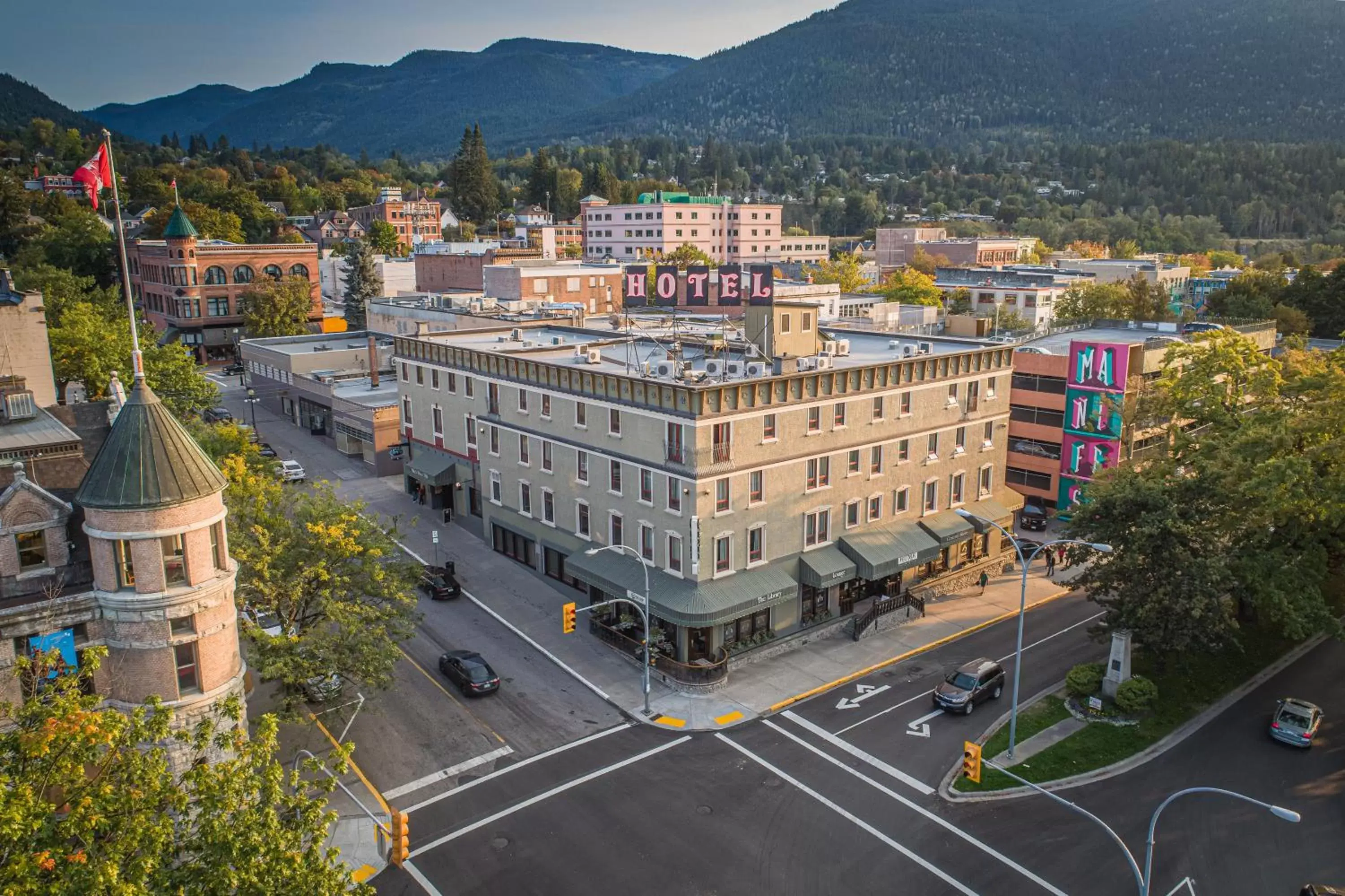 Bird's eye view, Bird's-eye View in Hume Hotel & Spa