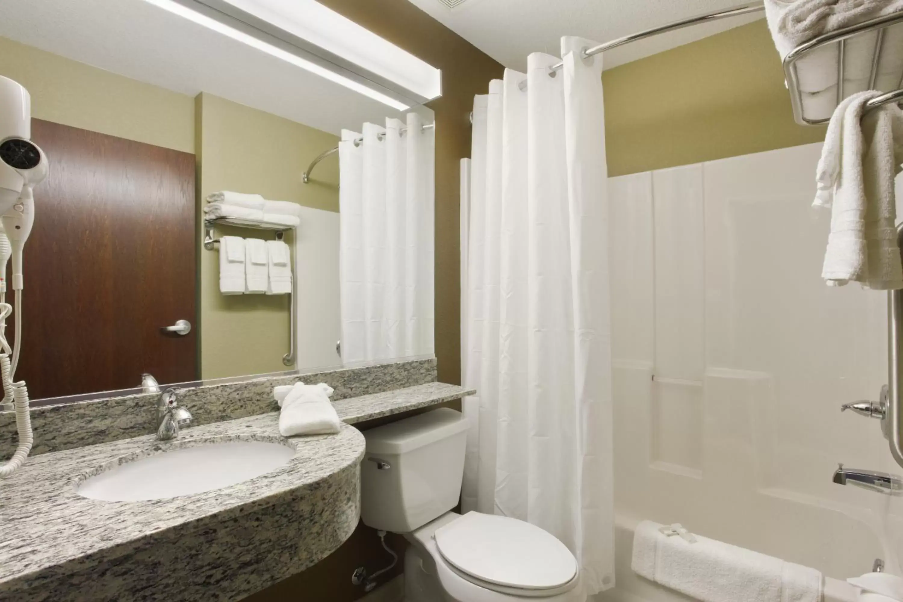 Shower, Bathroom in Microtel Inn & Suites by Wyndham Williston