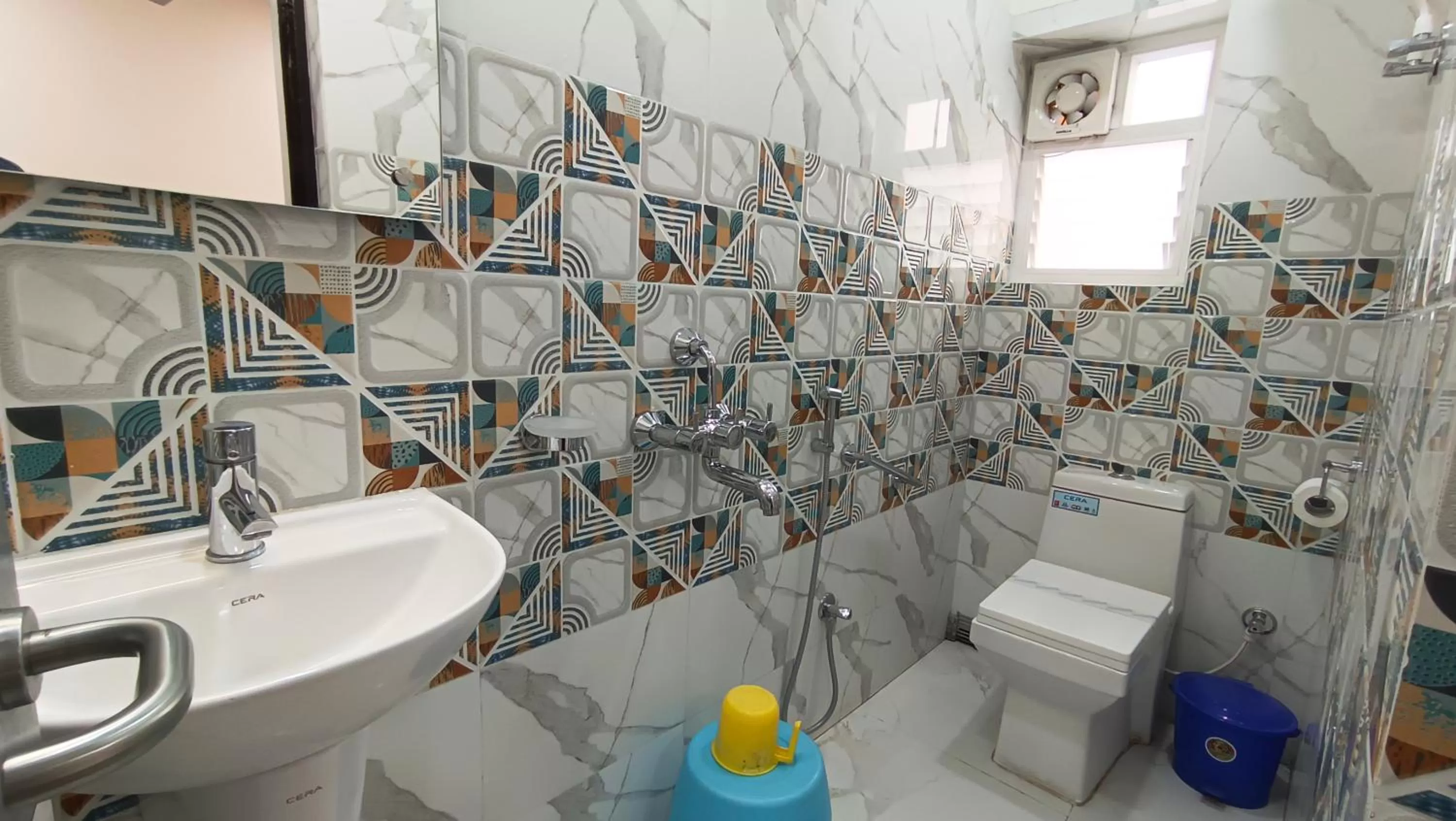 Bathroom in Hotel Samrat