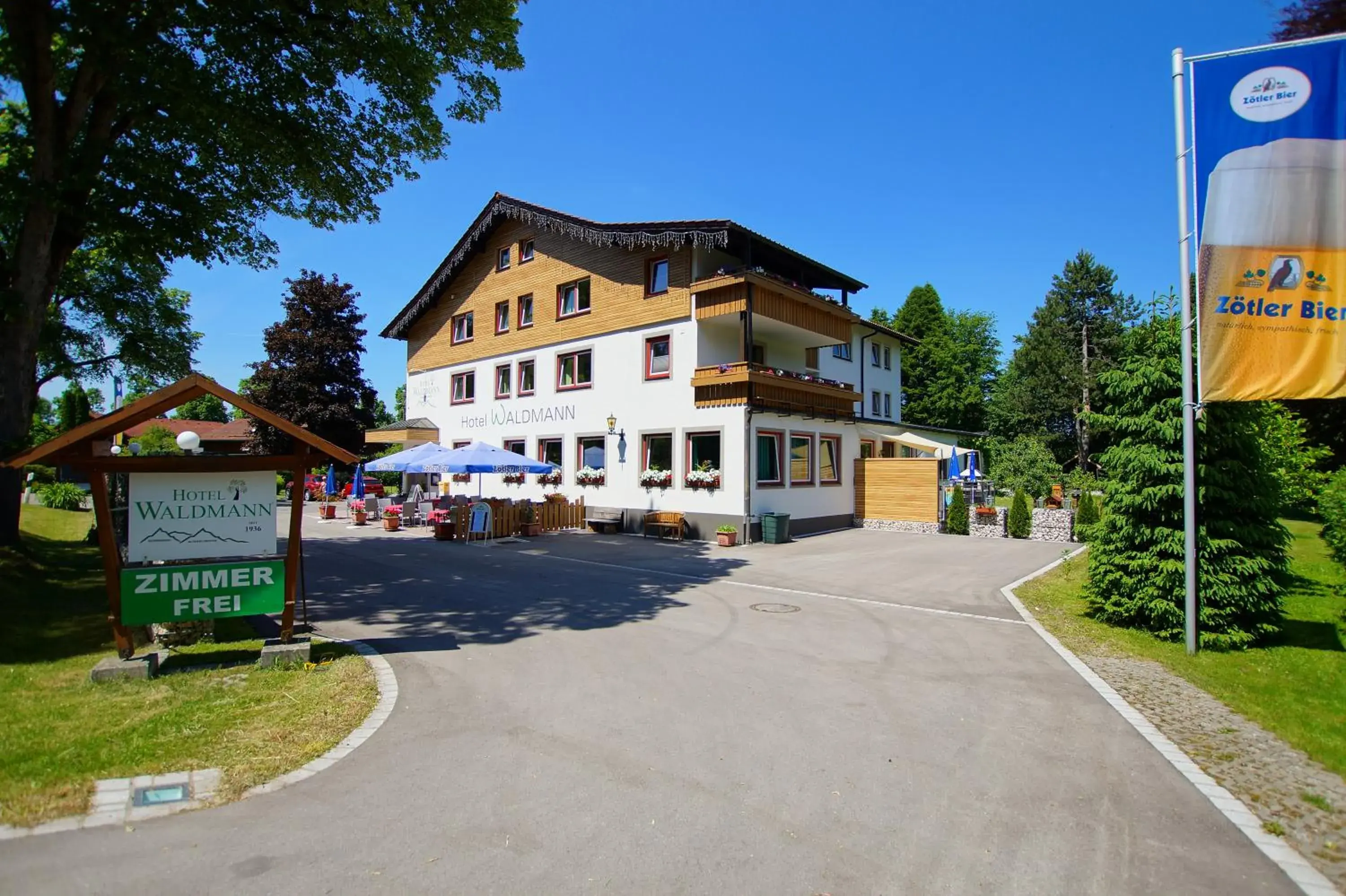 Property building in Hotel Waldmann