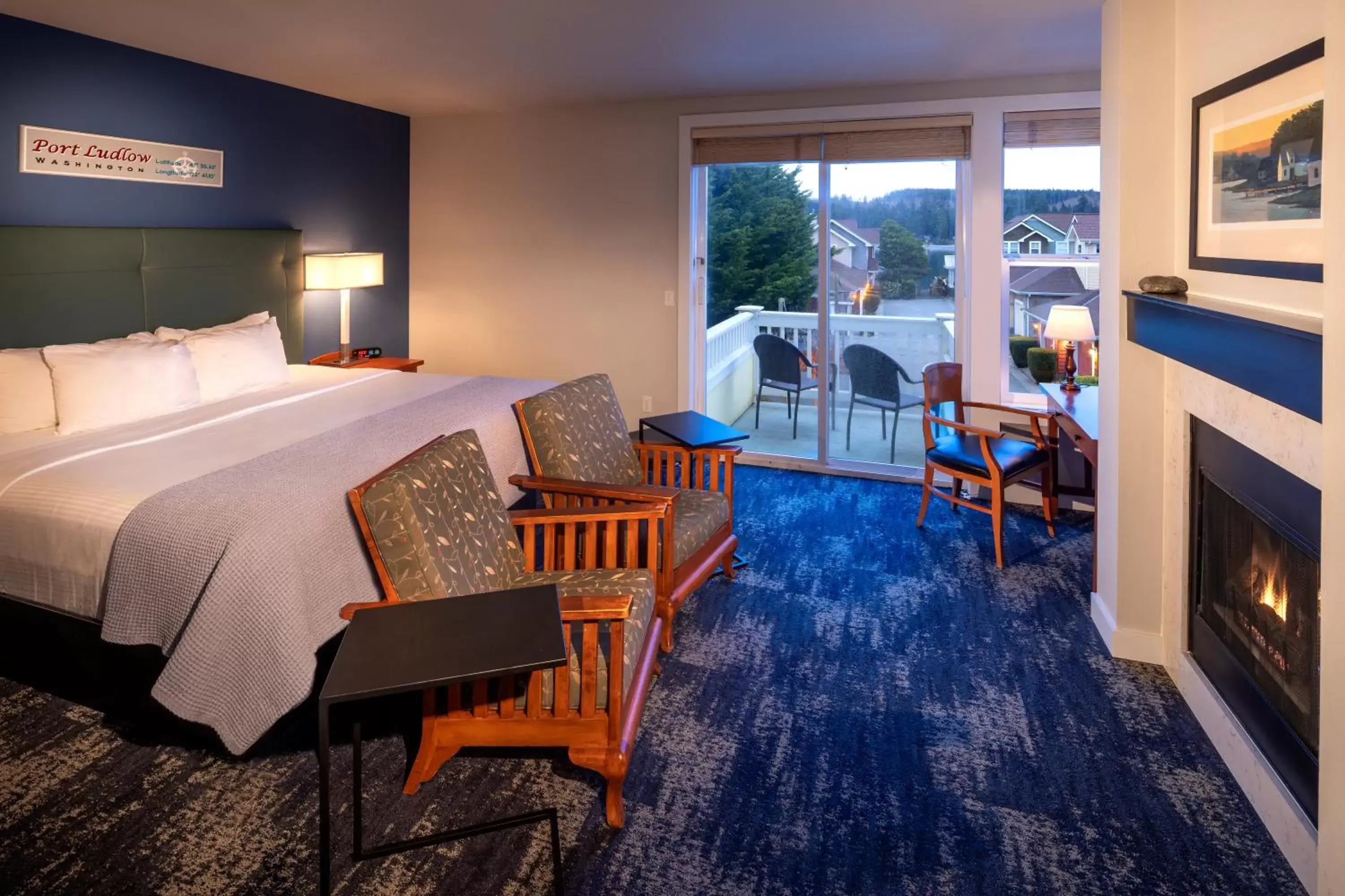 Bed in Resort at Port Ludlow