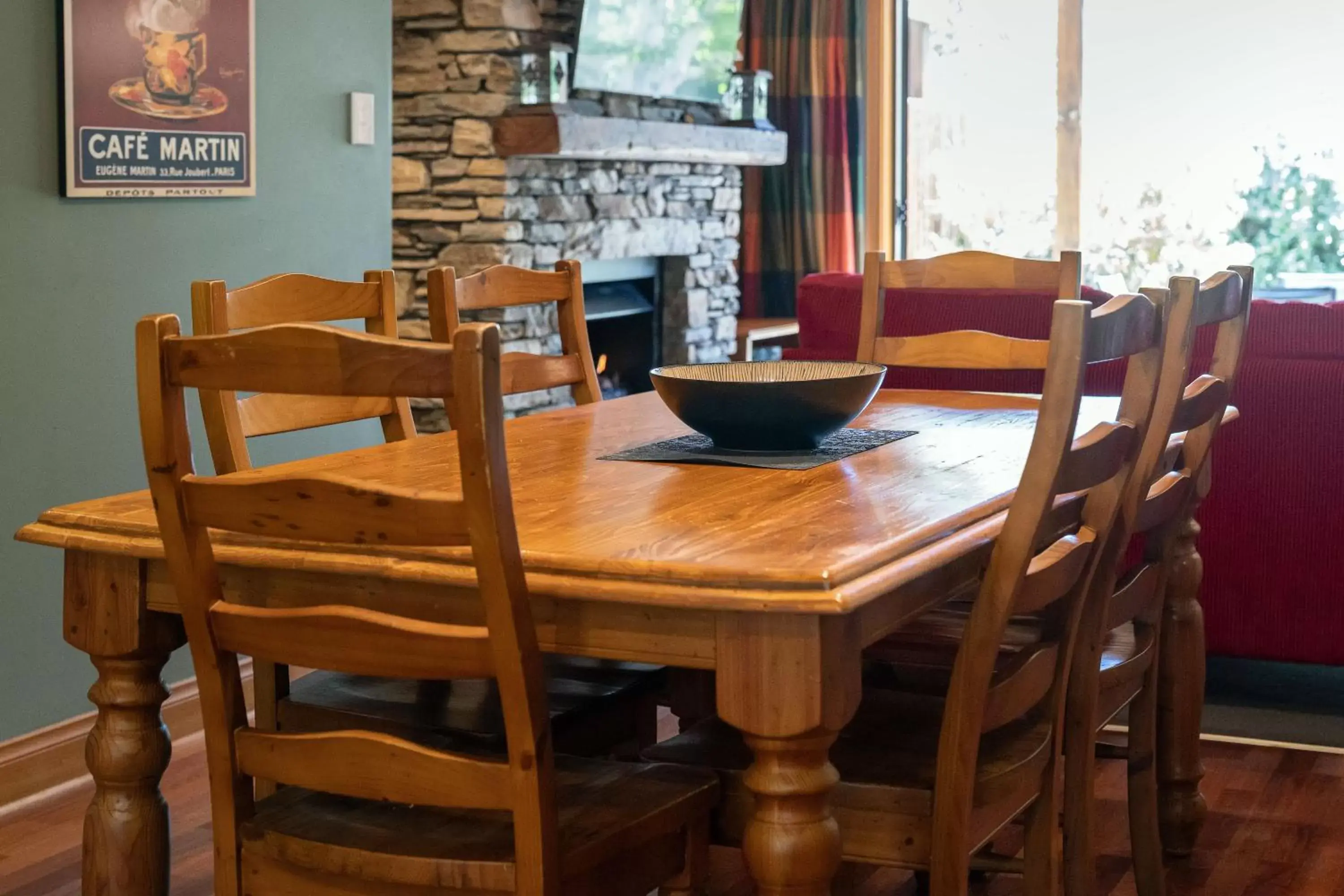 Dining Area in Wanaka Luxury Apartments