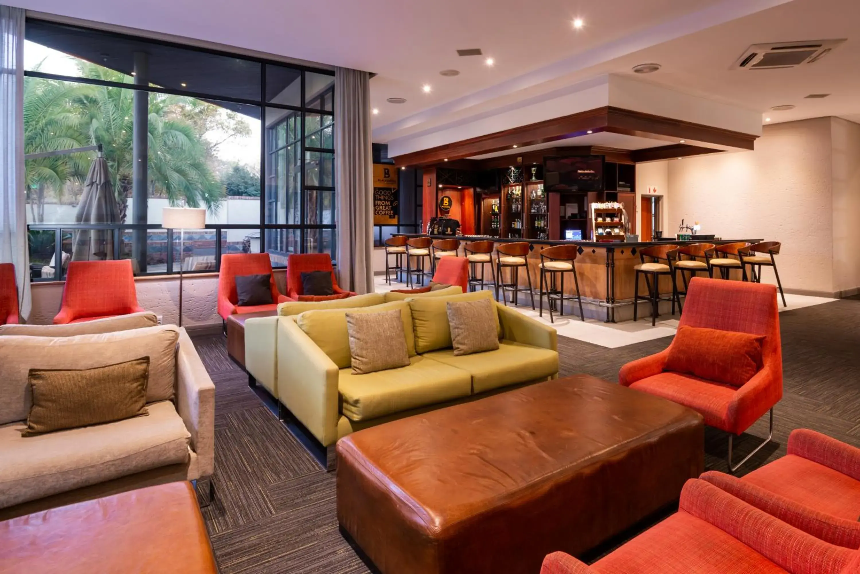 Lounge or bar, Lobby/Reception in aha Kopanong Hotel & Conference Centre