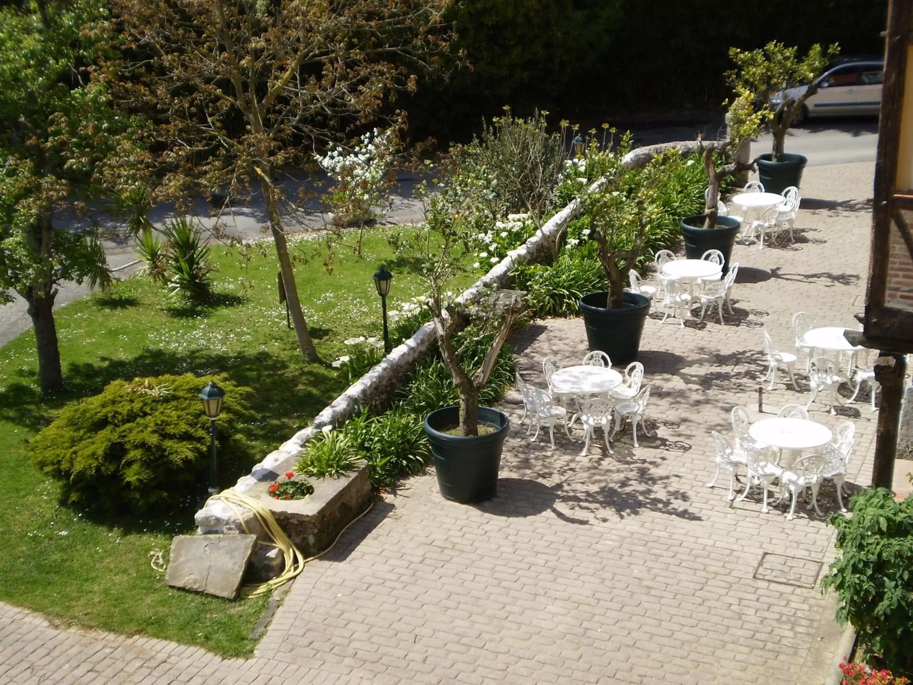 Garden in Hotel Zubieta