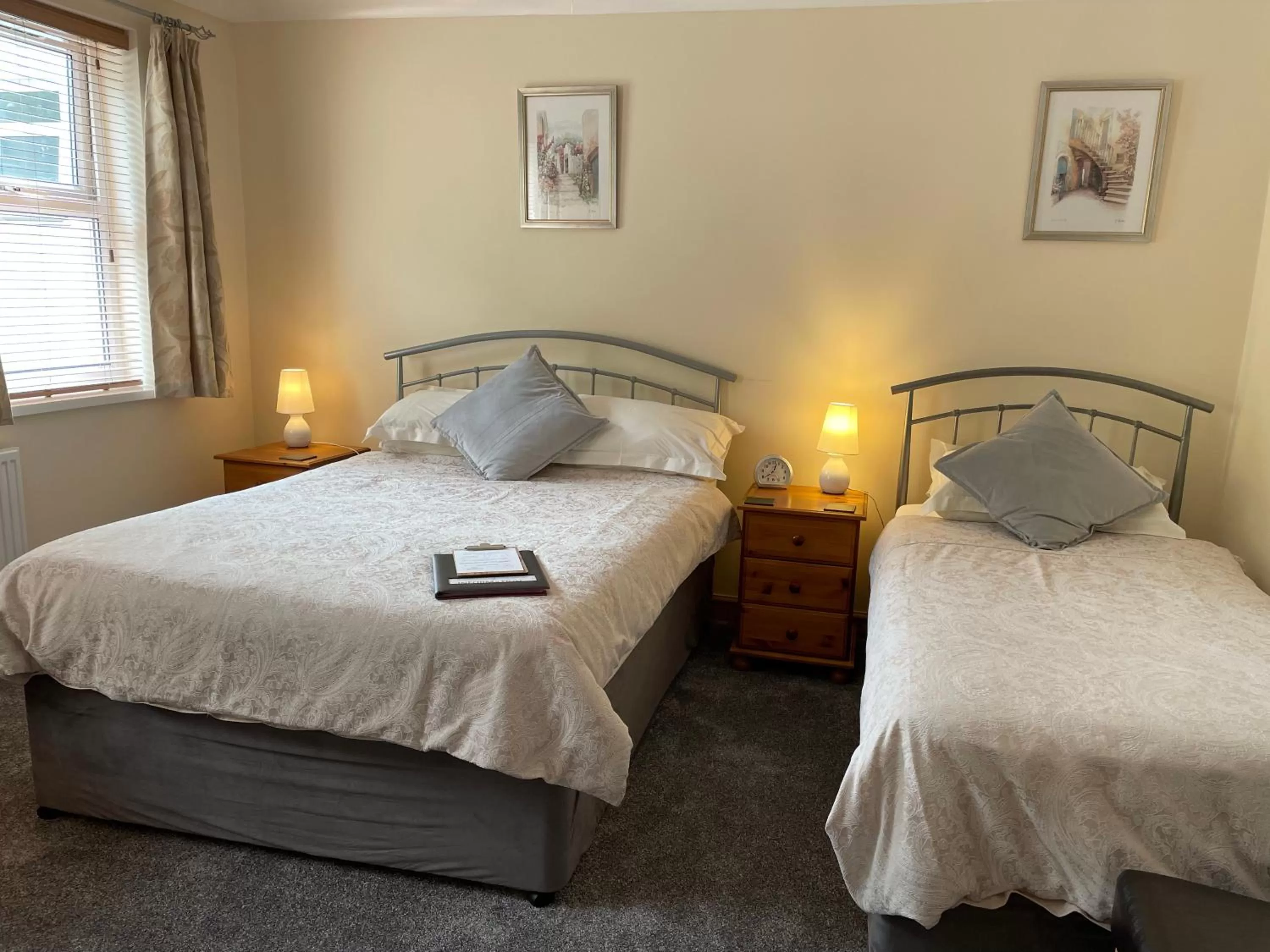 Bed in Bron Menai Guest House