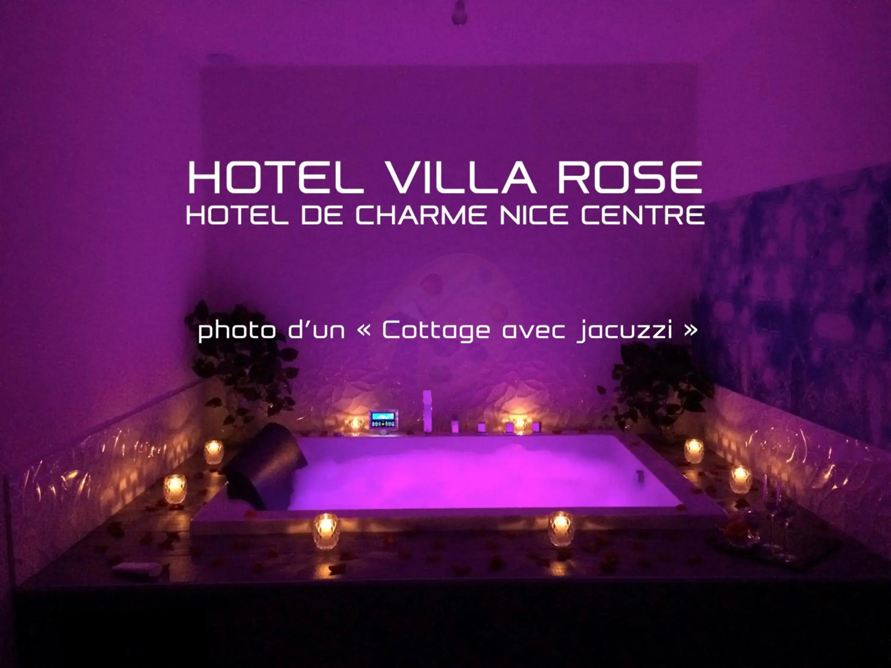 Bath in Hotel Villa Rose