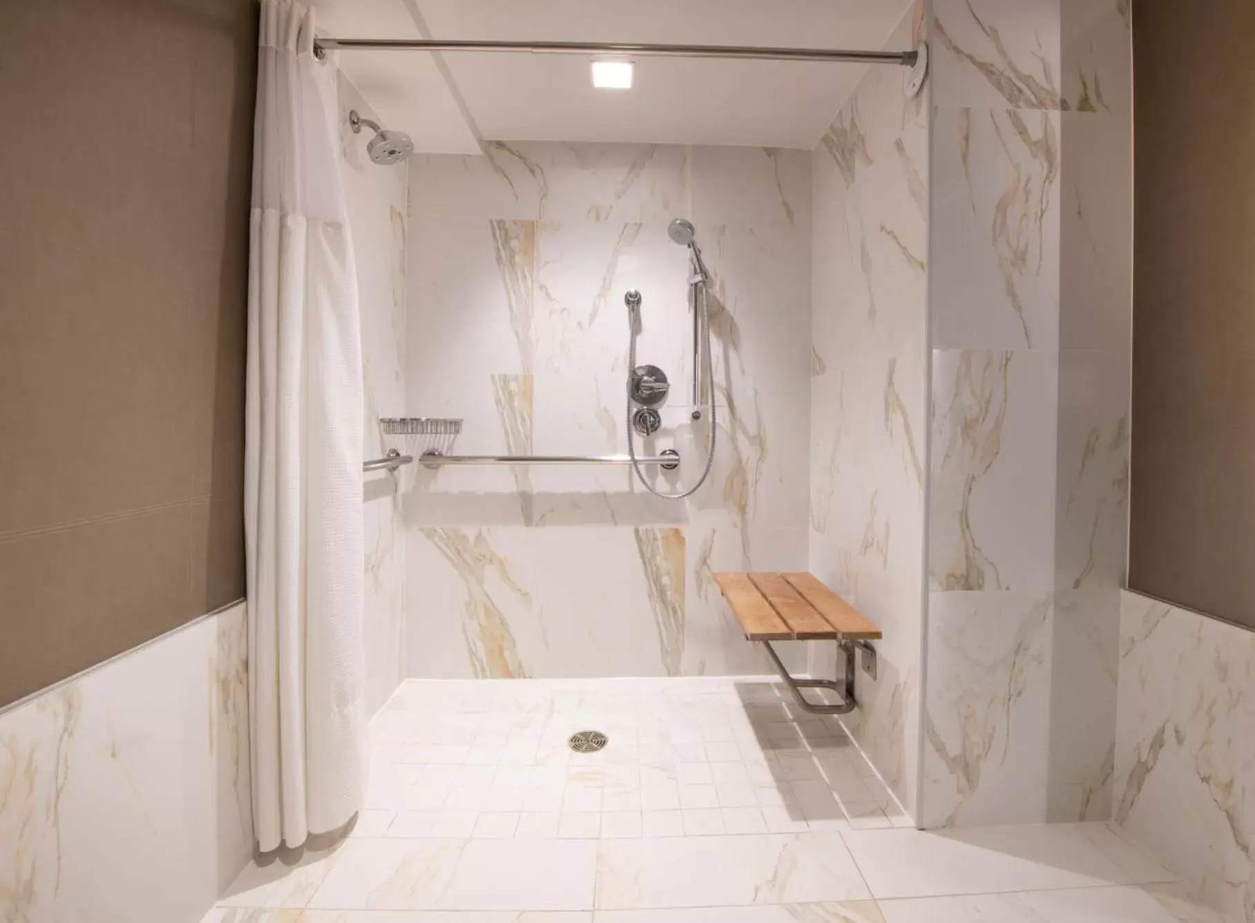 Shower, Bathroom in Beverly Hills Marriott