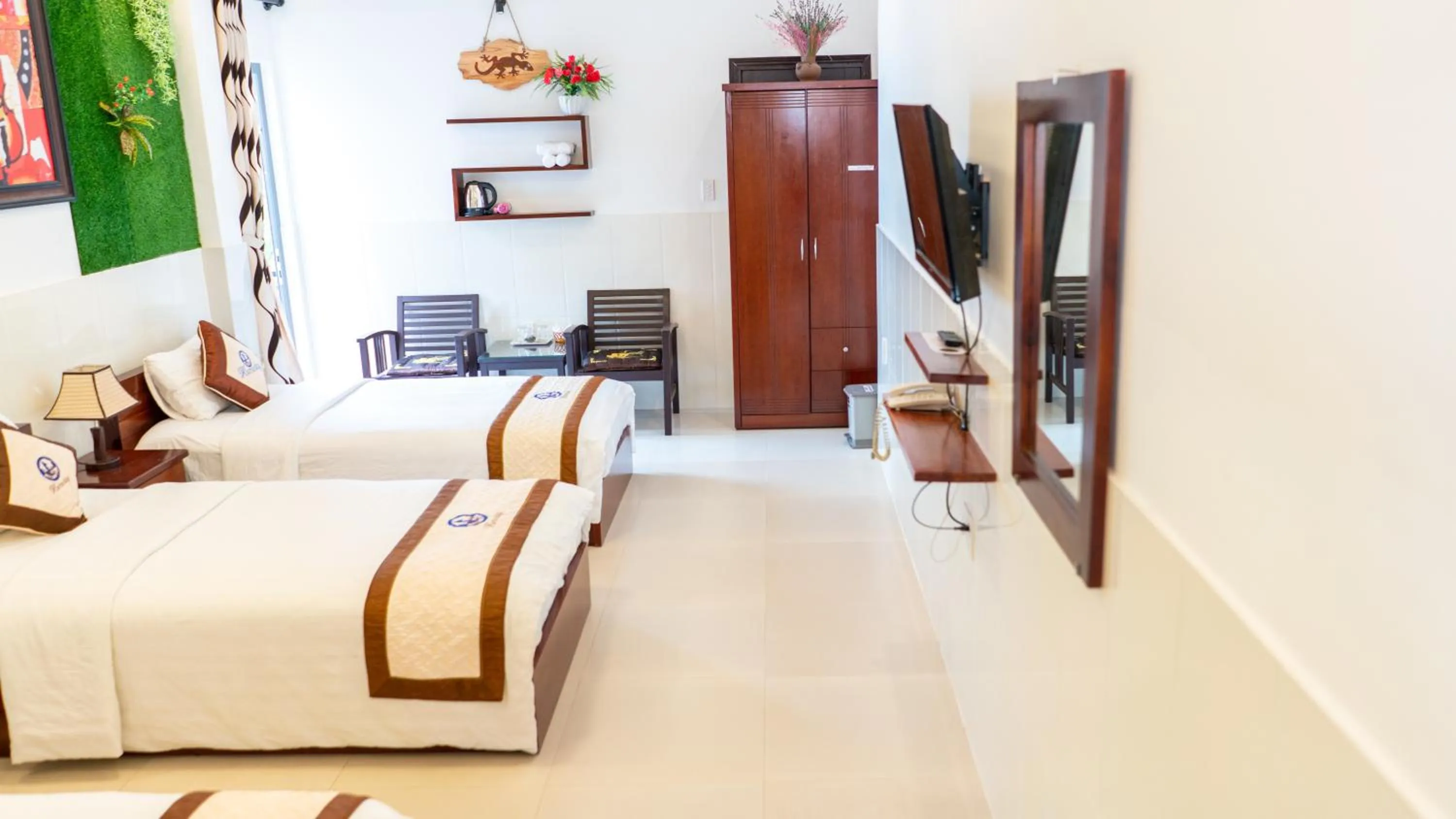 Bed in Hoi An Ngo Homestay