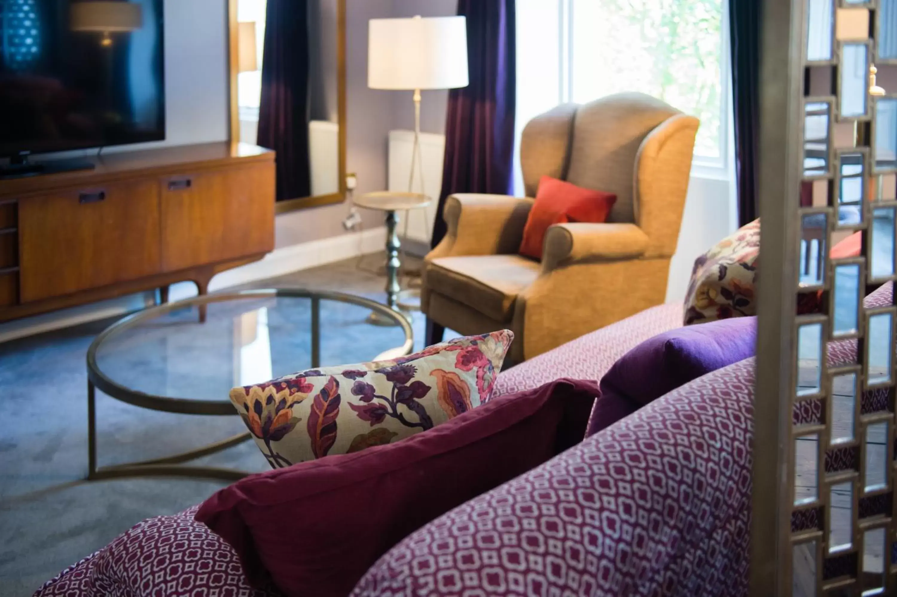 Bedroom, Seating Area in One Devonshire Gardens a Hotel Du Vin