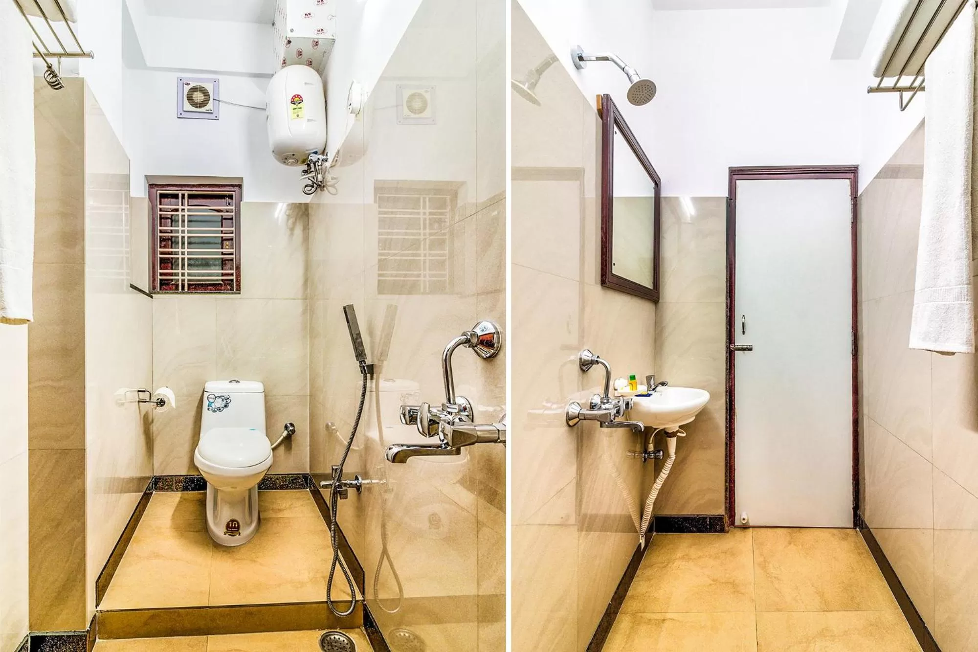 Bathroom in Krishna Kunja " A Quiet & Peaceful Stay "