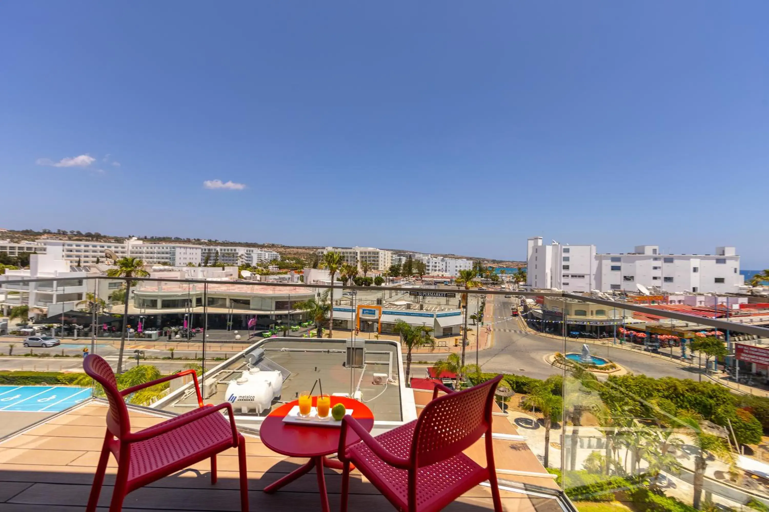 Balcony/Terrace in Faros Hotel