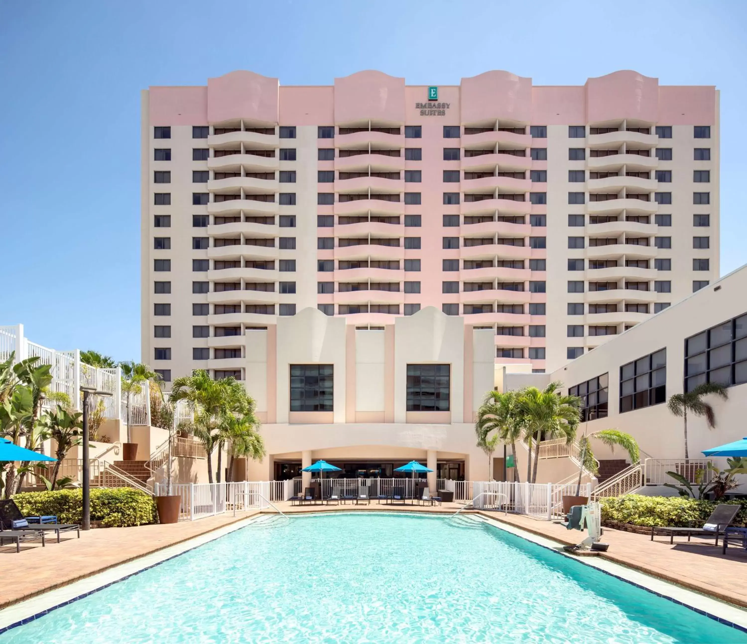 Pool view, Swimming Pool in Embassy Suites by Hilton Tampa Airport Westshore