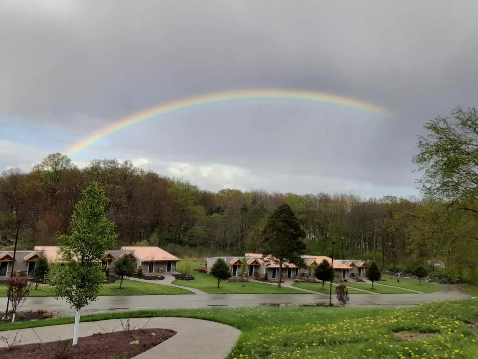 Spring in Lodge at Chalk Hill