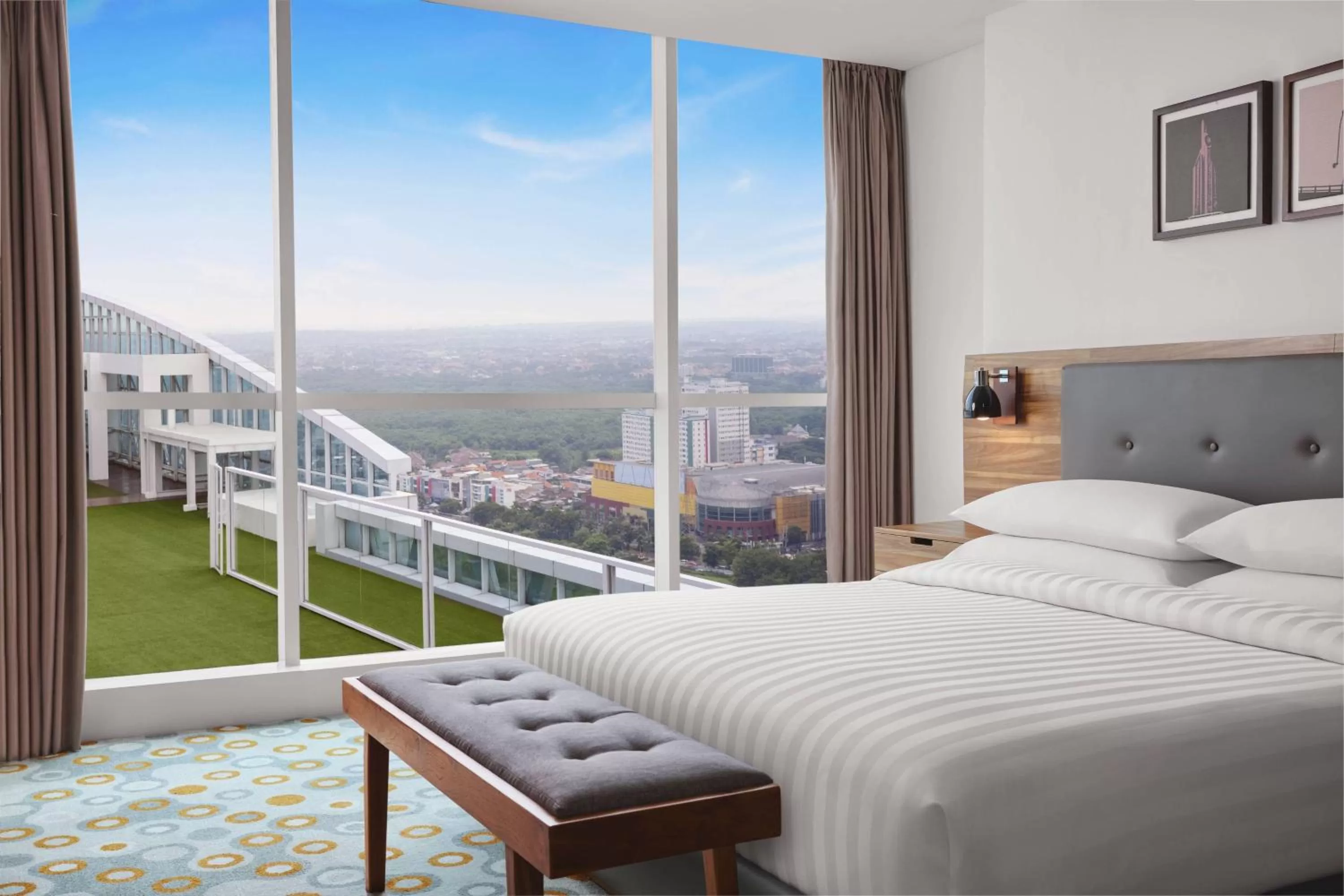 Bedroom, Bed in Fairfield by Marriott Surabaya