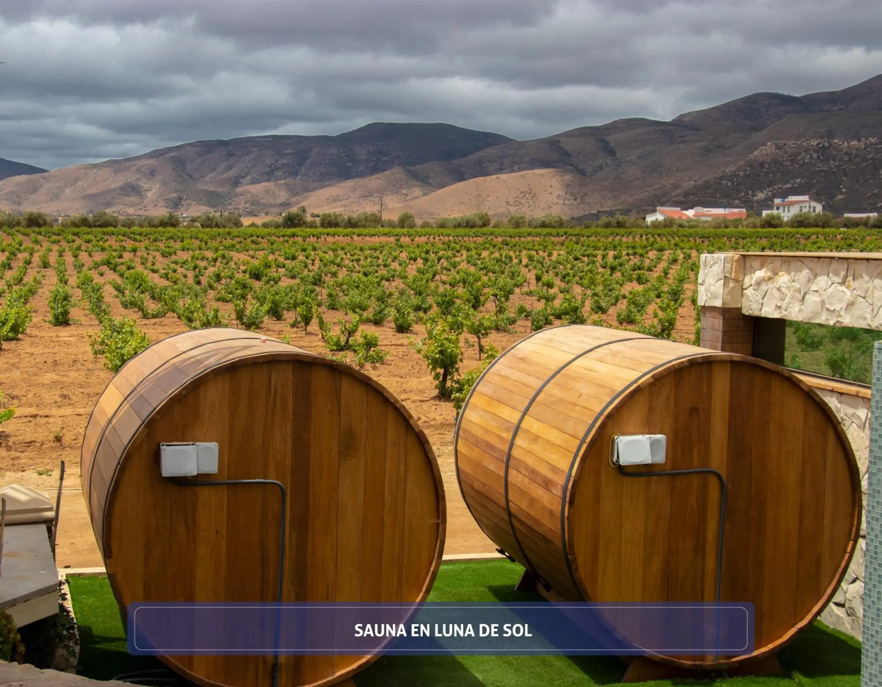 Mountain view in Hotel Boutique Valle de Guadalupe