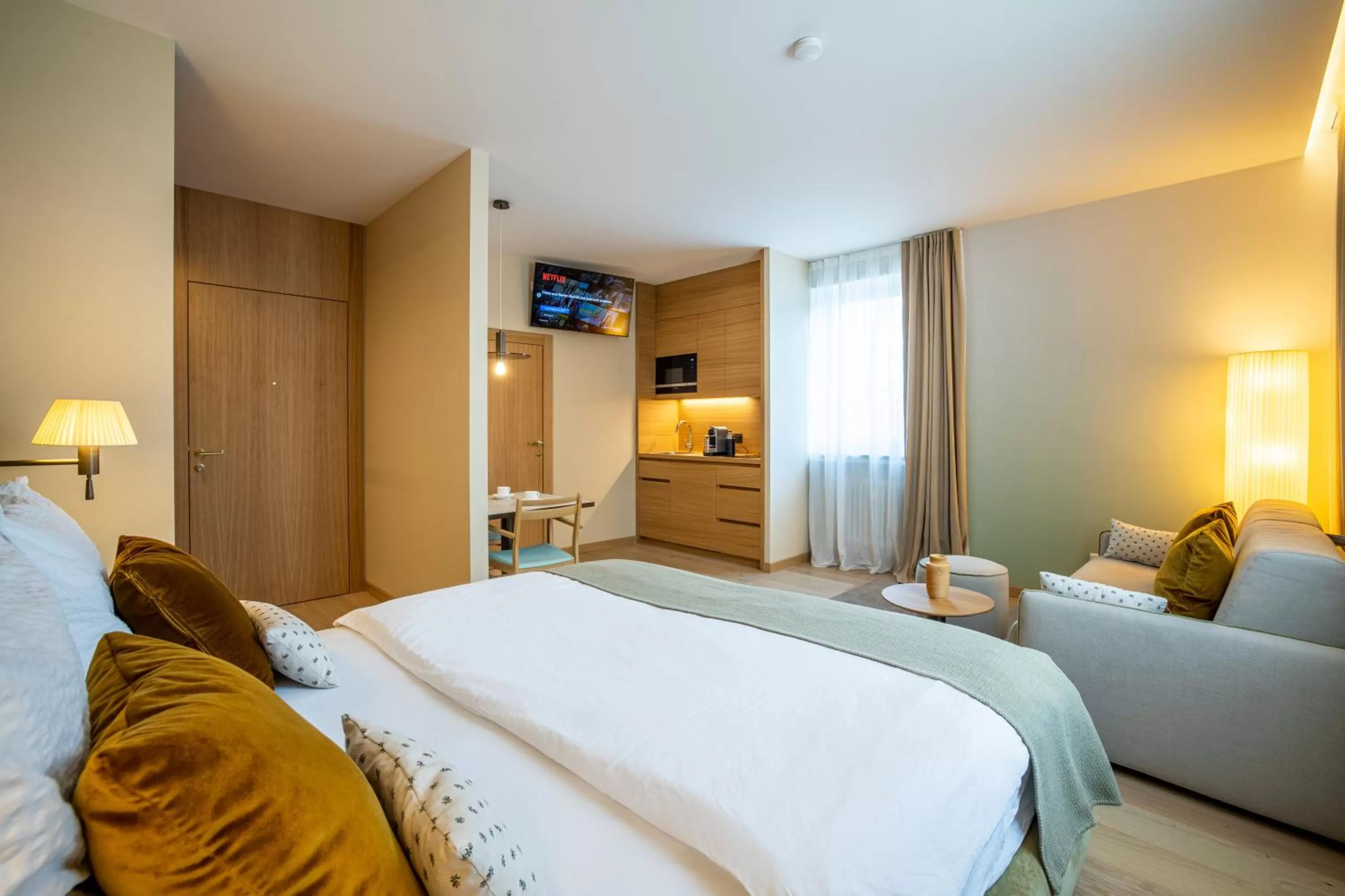 TV and multimedia, Bed in OneBavariaHomes