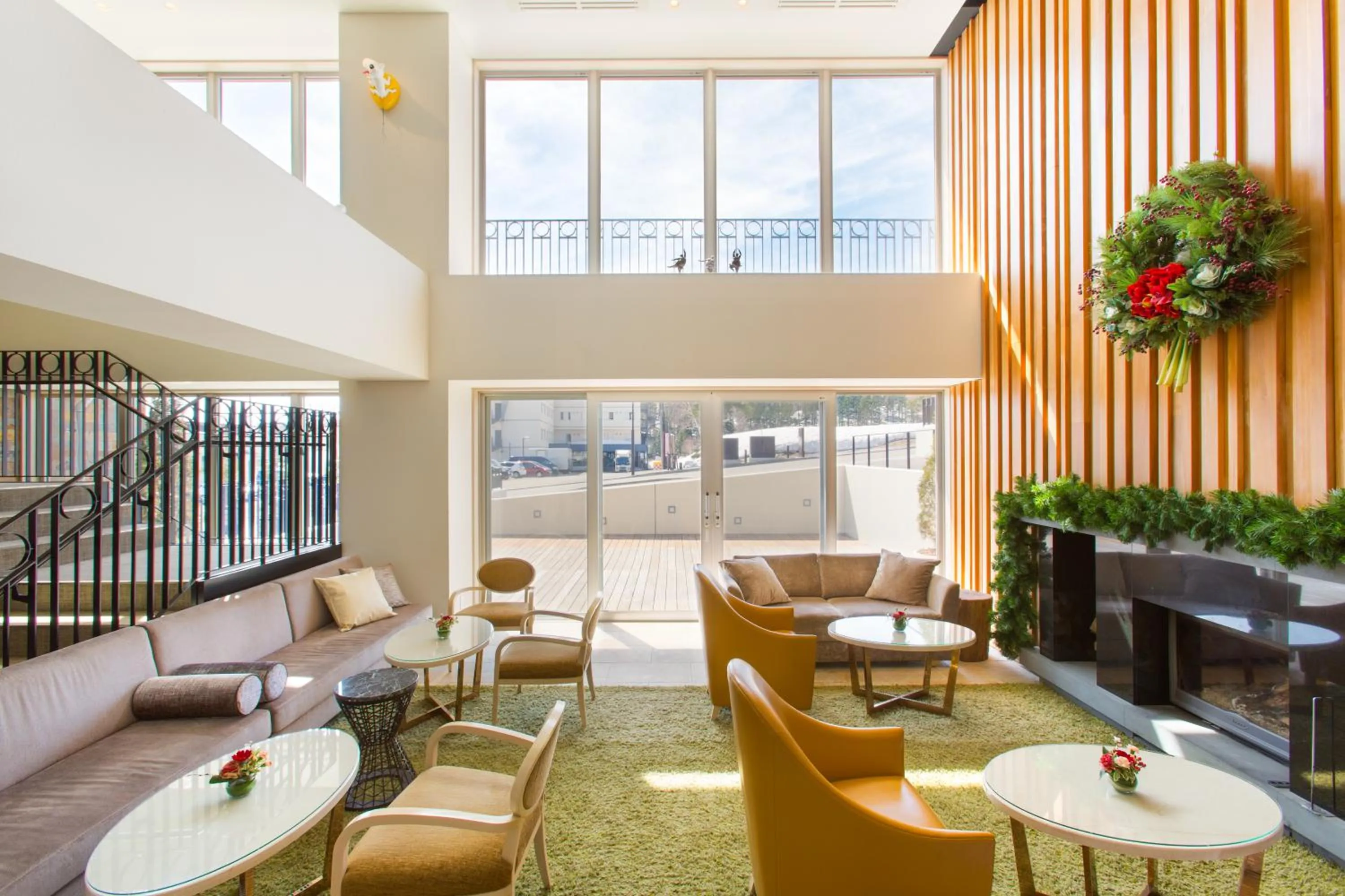 Patio in Chalet Ivy Hirafu, Niseko