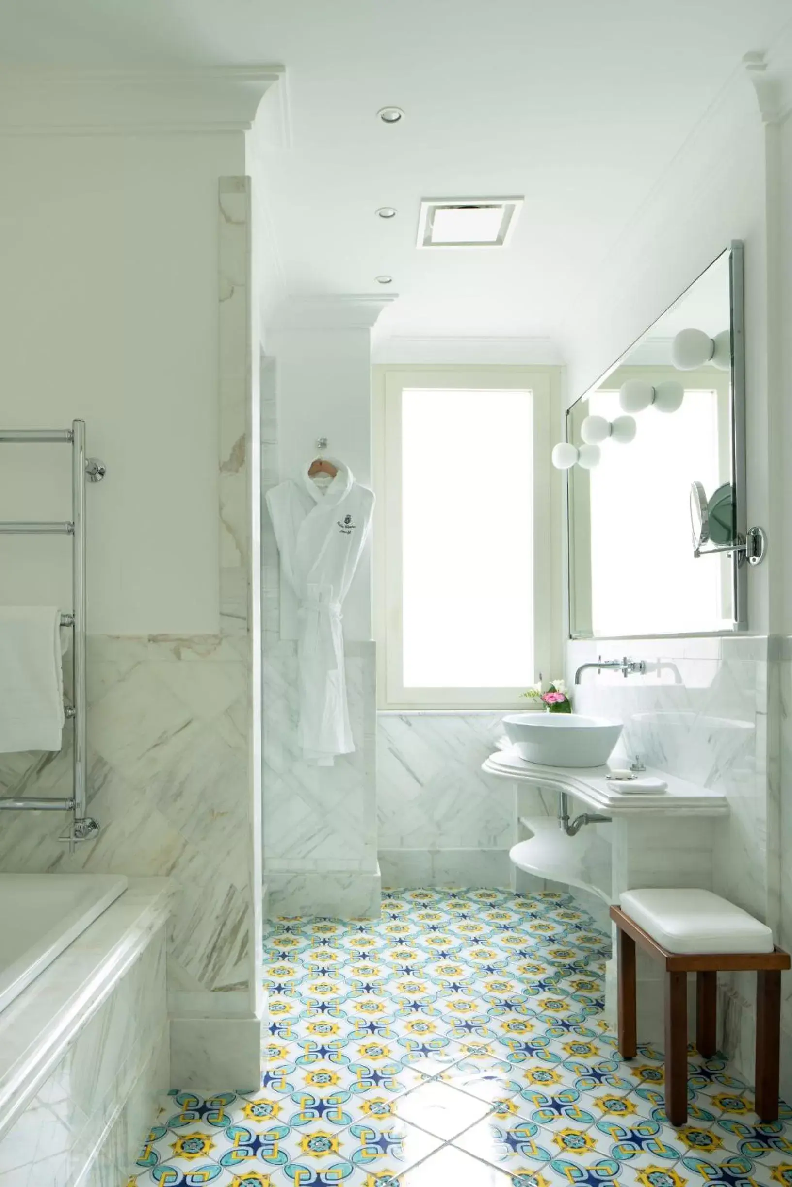 Bathroom in Hotel Santa Caterina