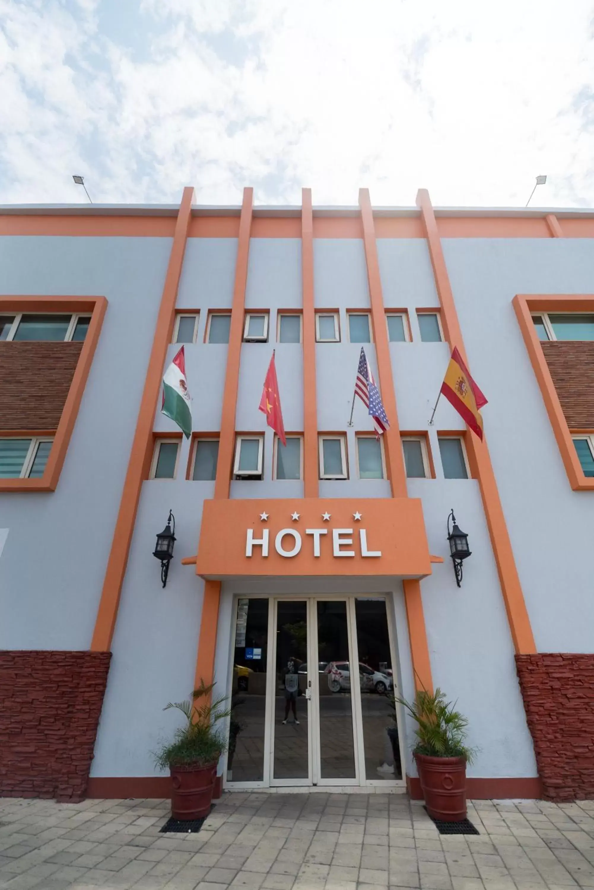 Facade/entrance in Hotel Alcazar - Guadalajara Centro Historico Facade/entrance in Hotel Alcazar - Guadalajara Centro Historico