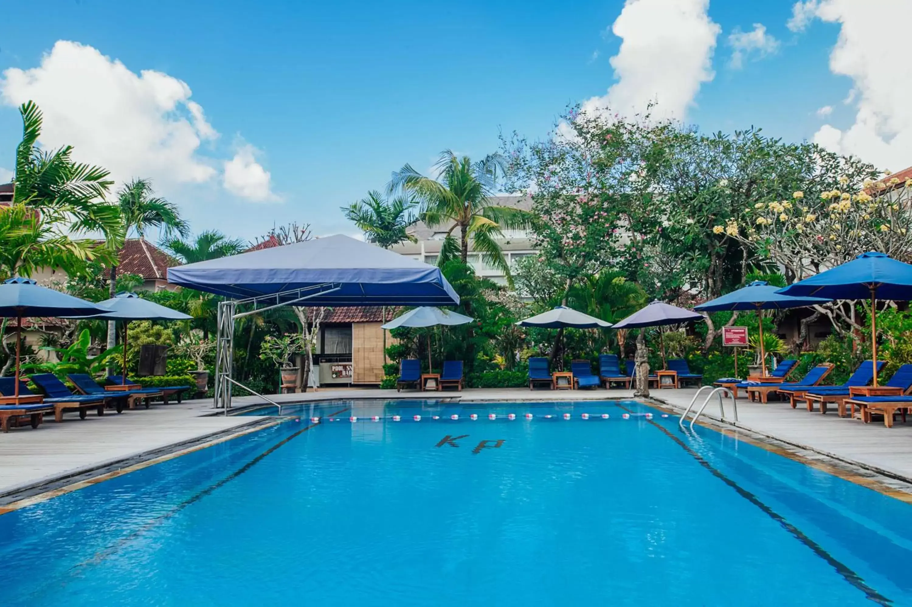 Swimming Pool in Kuta Puri Bungalows, Villas and Resort