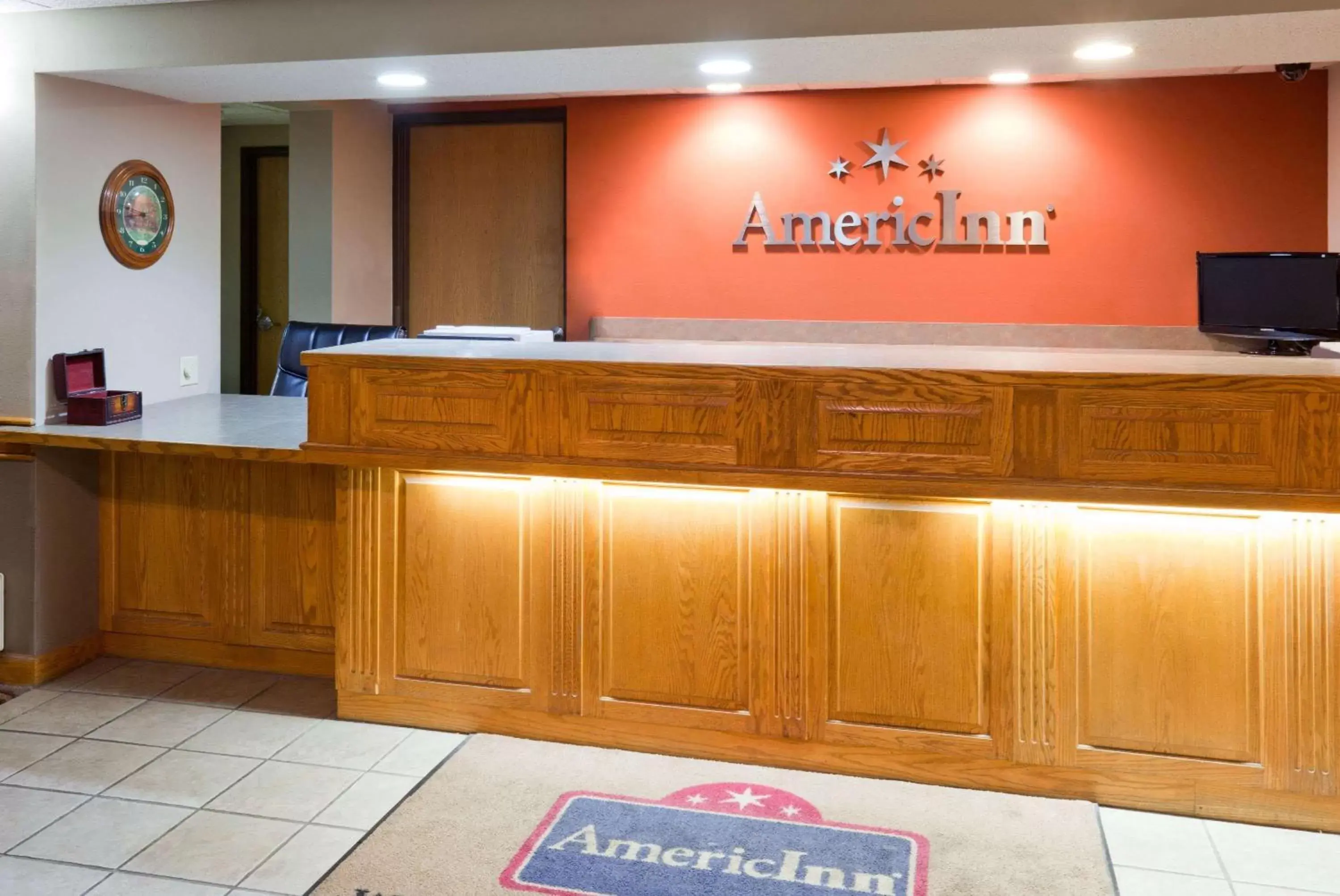 Lobby or reception in AmericInn by Wyndham Coon Rapids Lobby or reception in AmericInn by Wyndham Coon Rapids