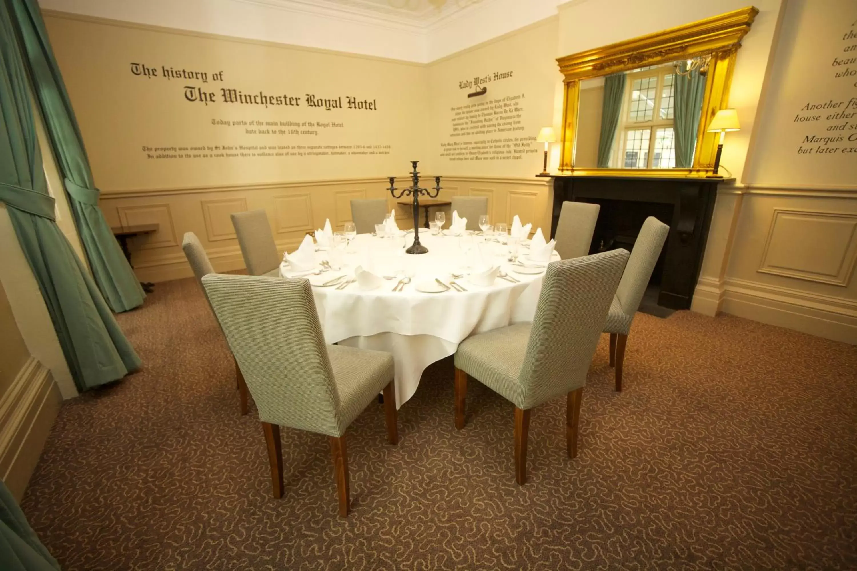 Banquet/Function facilities, Restaurant/Places to Eat in Winchester Royal Hotel