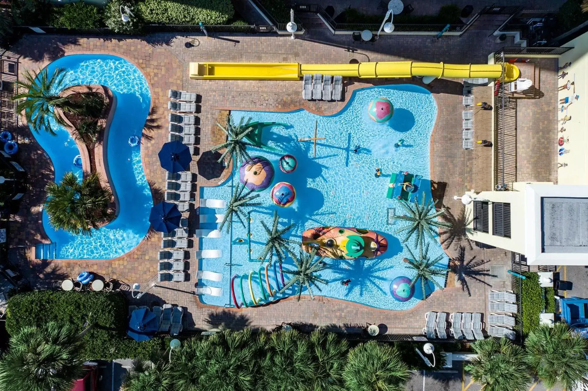 Aqua park, Pool View in Sea Crest Oceanfront Resort