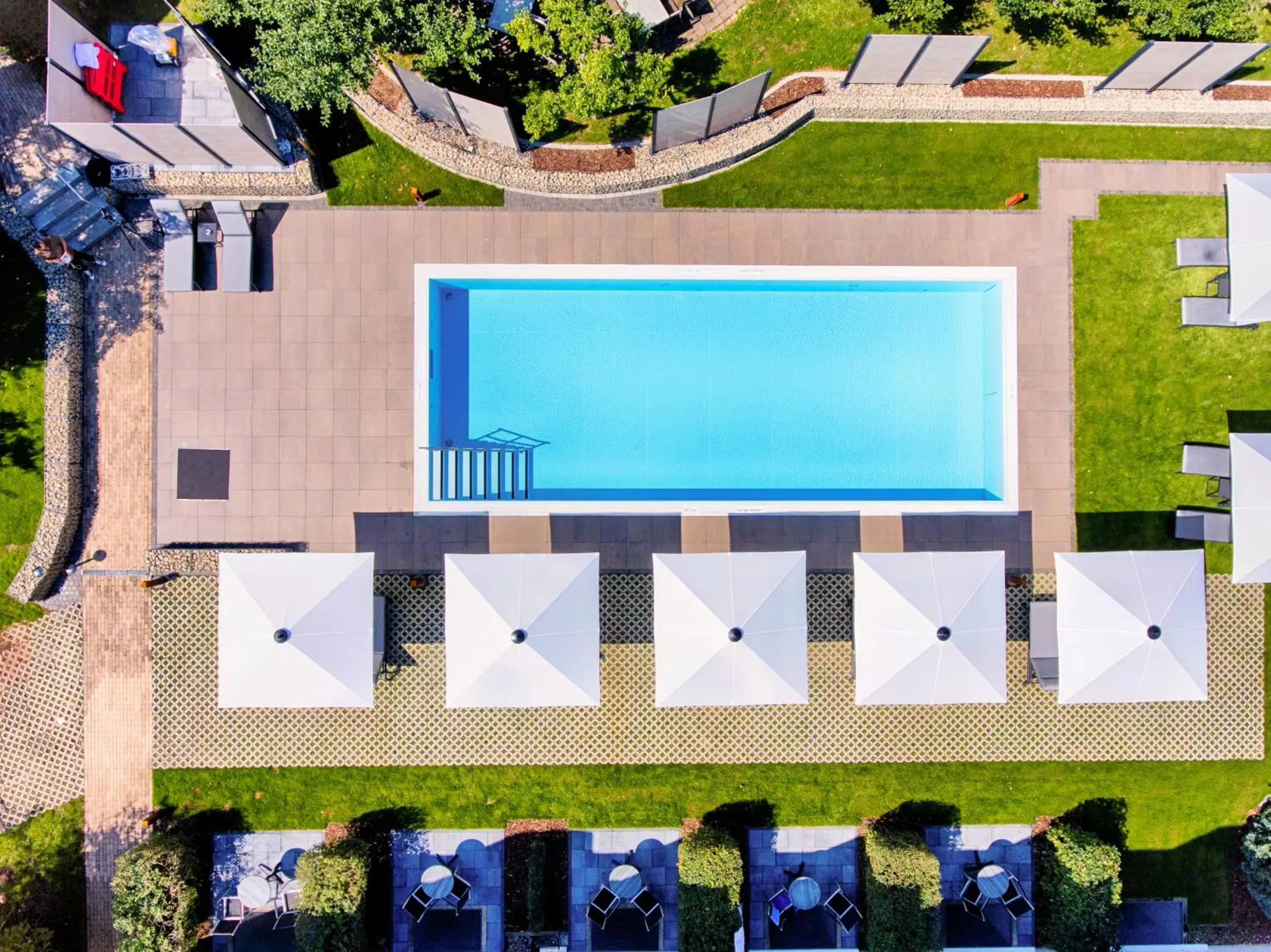 Swimming pool, Pool View in Welcome Hotel Bad Arolsen