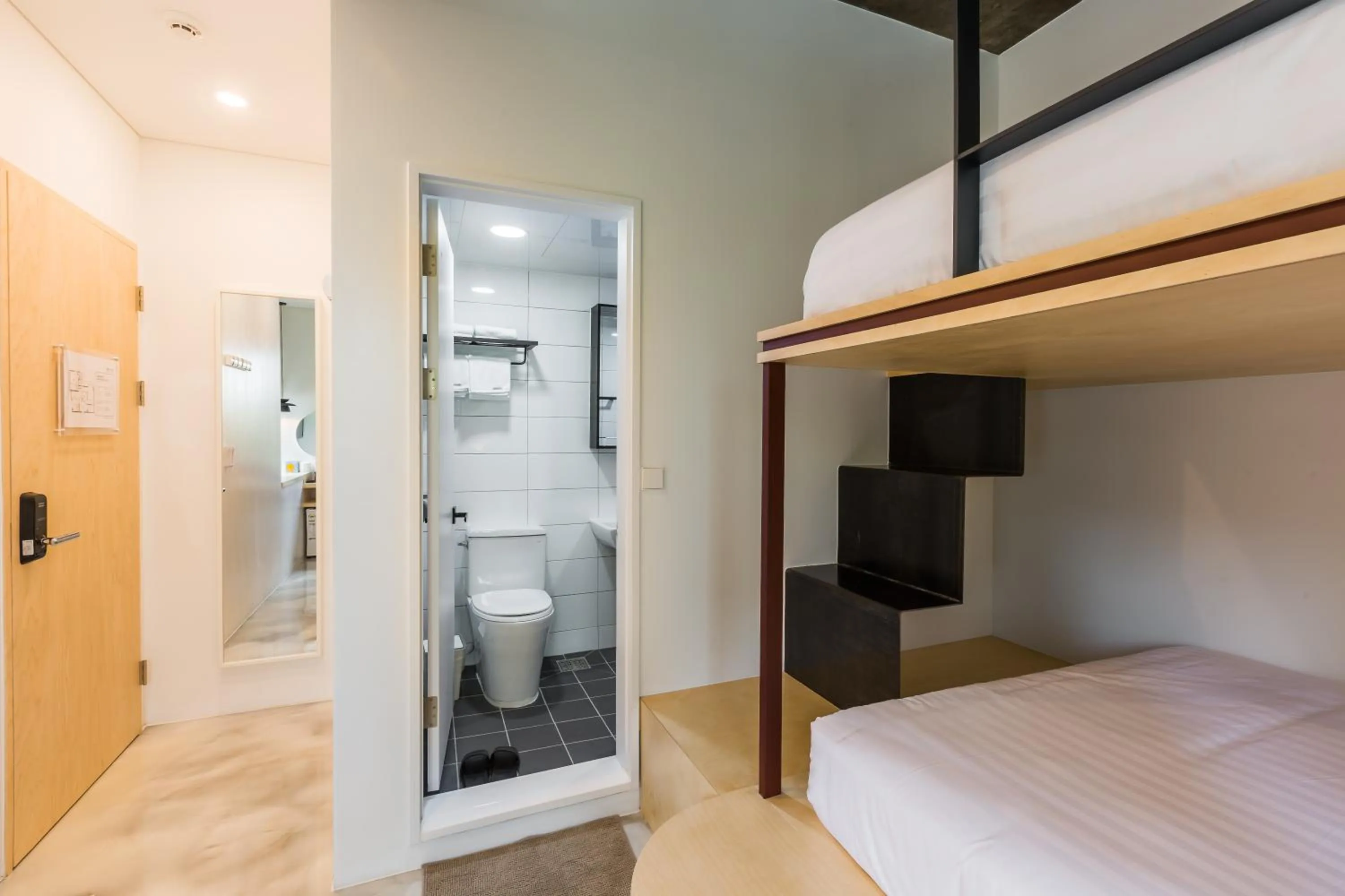 Bed in Hotel Baroato 2nd