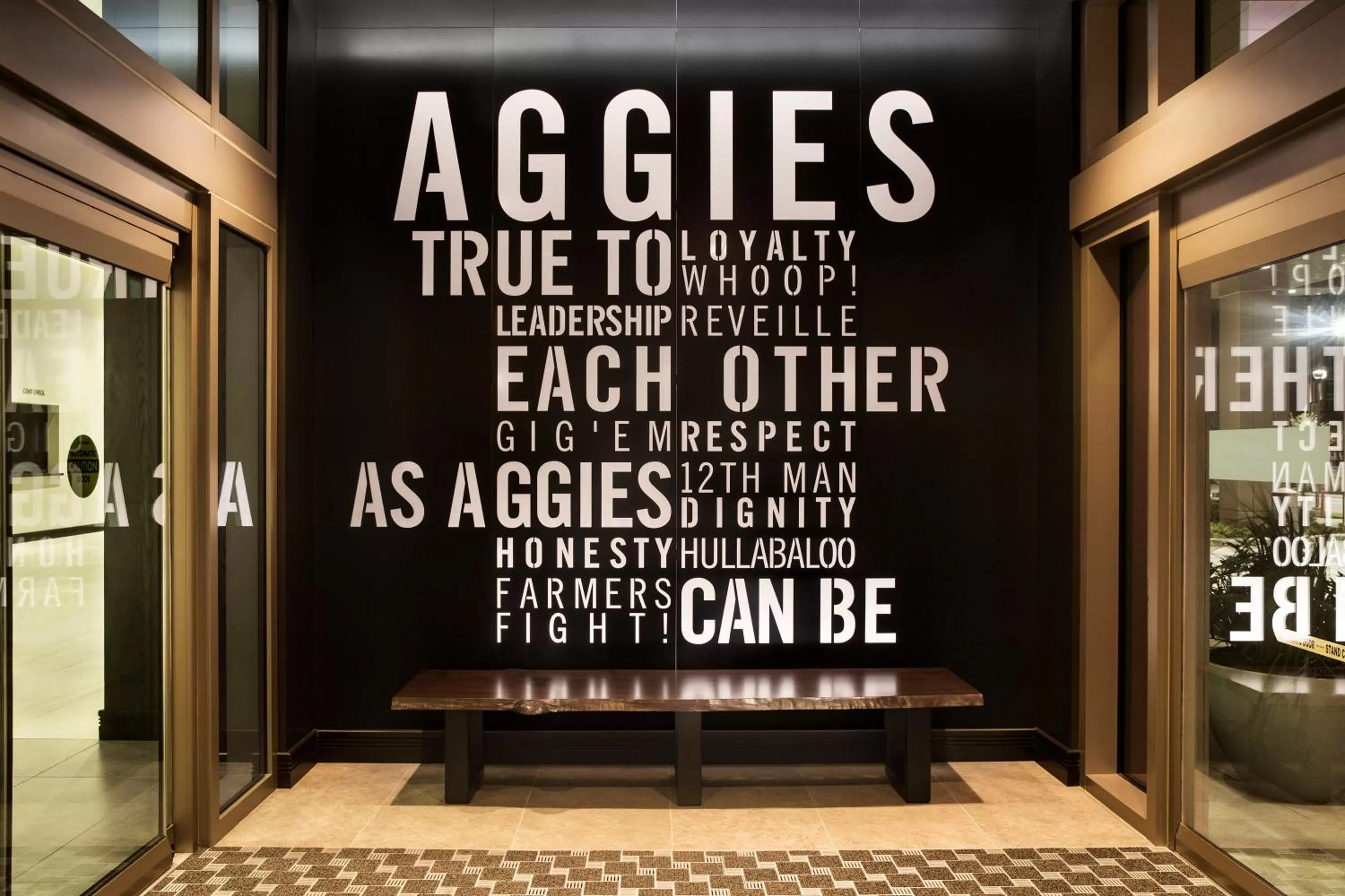 Facade/entrance in Texas A&M Hotel and Conference Center