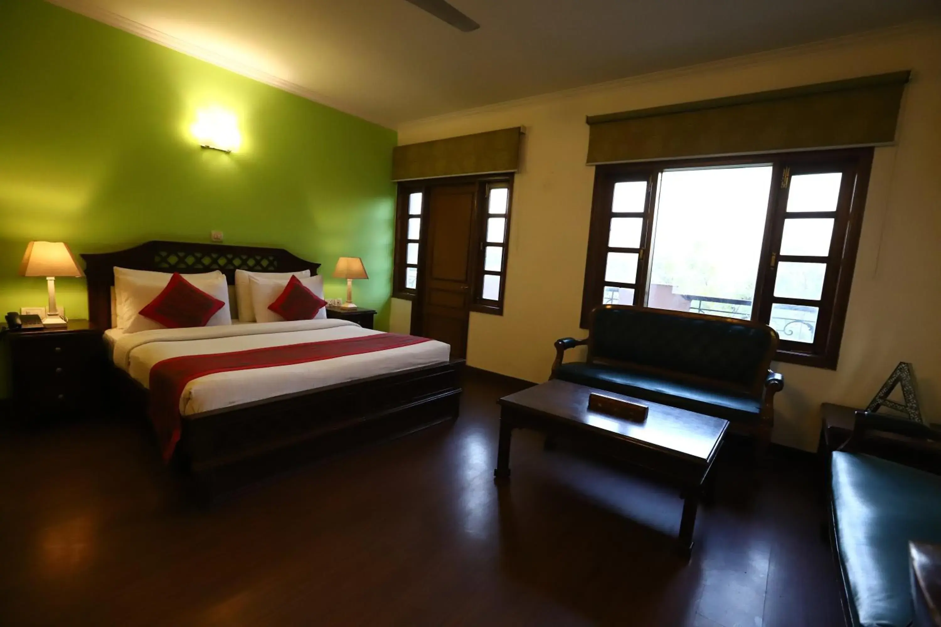 Photo of the whole room, Bed in Hotel Ambica Palace