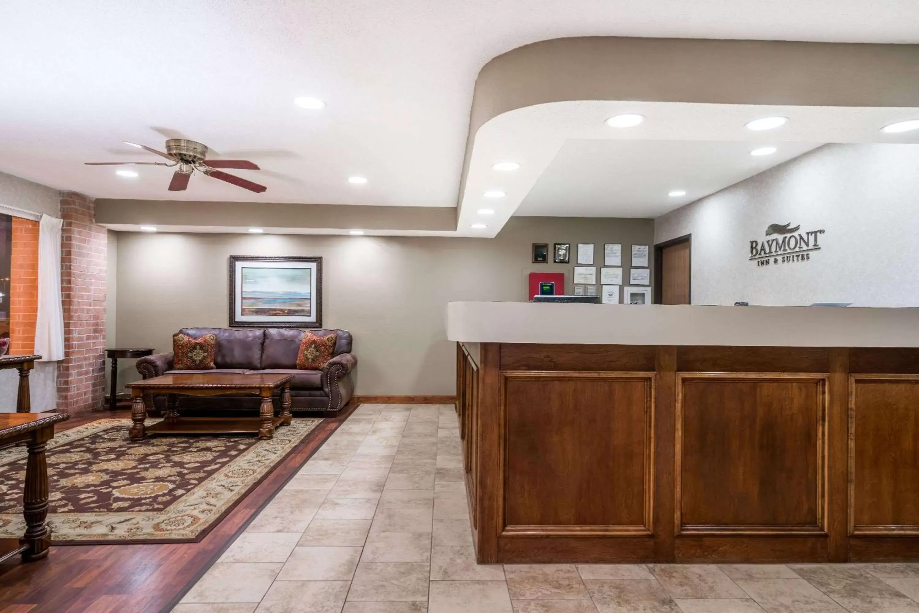 Lobby or reception in Baymont by Wyndham Marshfield Lobby or reception in Baymont by Wyndham Marshfield