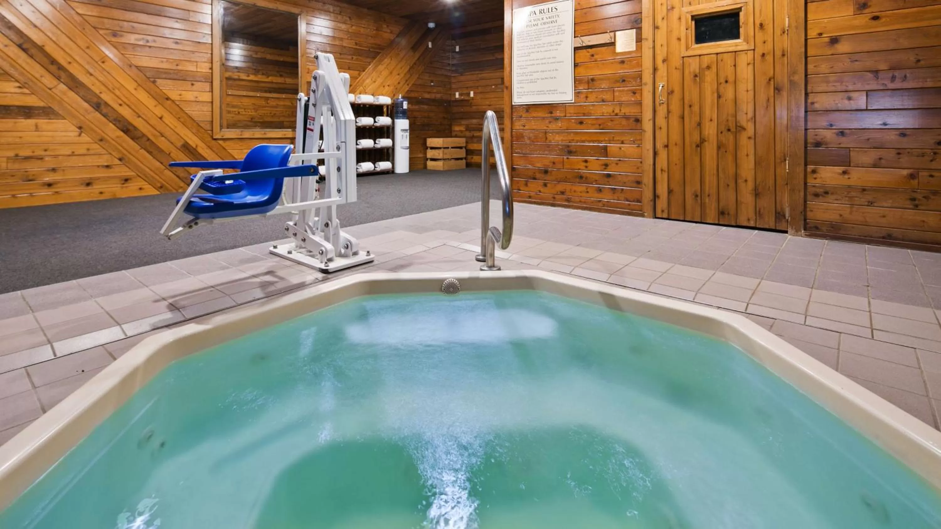 Pool view in Best Western Of Huron