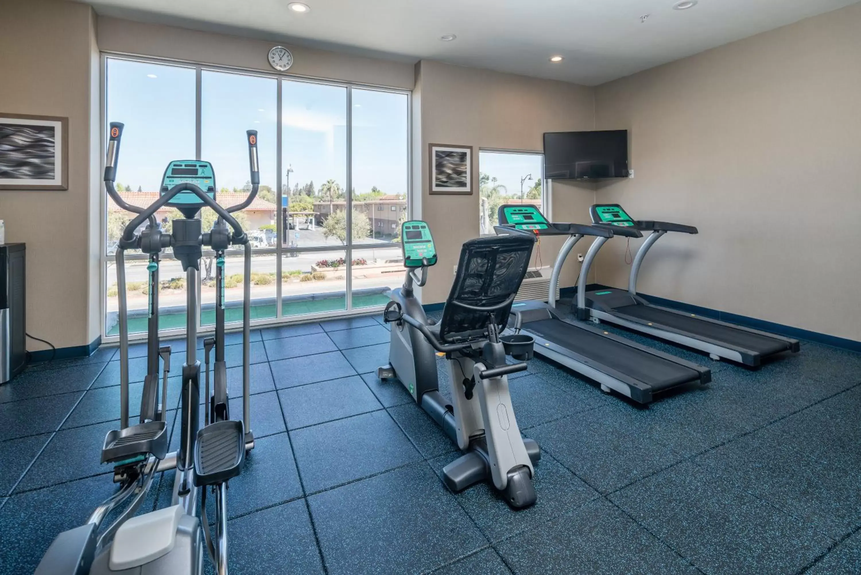 Fitness centre/facilities, Fitness Center/Facilities in Holiday Inn Express & Suites Santa Clara, an IHG Hotel