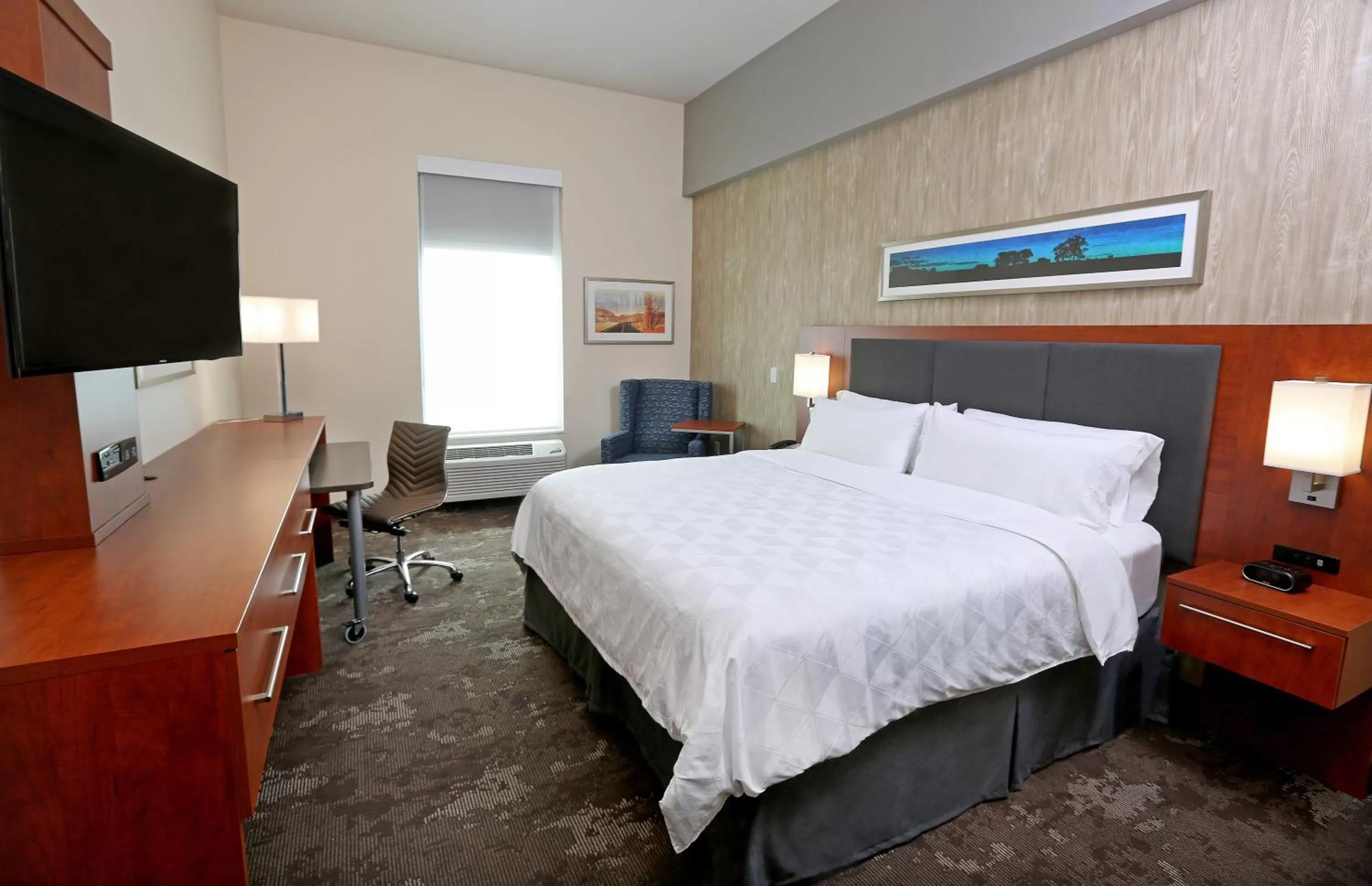Photo of the whole room, Bed in Holiday Inn & Suites Sioux Falls - Airport by IHG