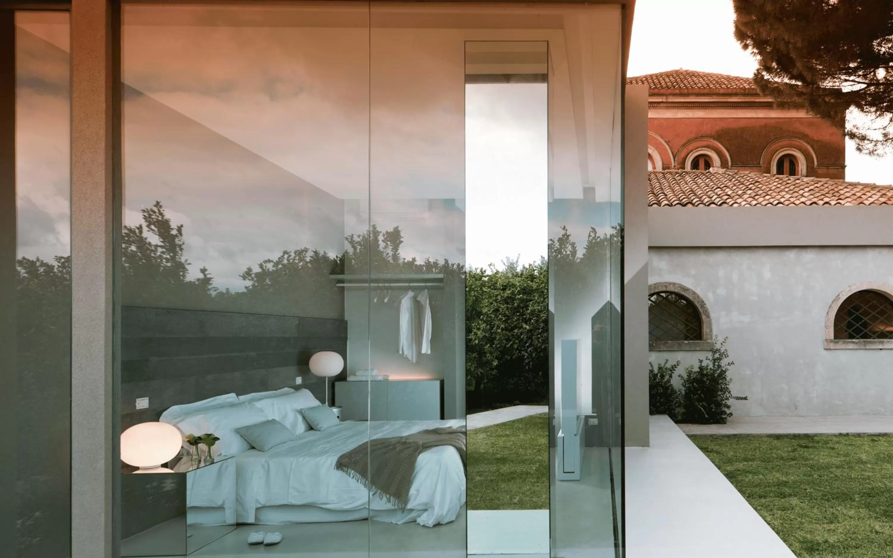 Bed in Zash Country Boutique hotel & SPA