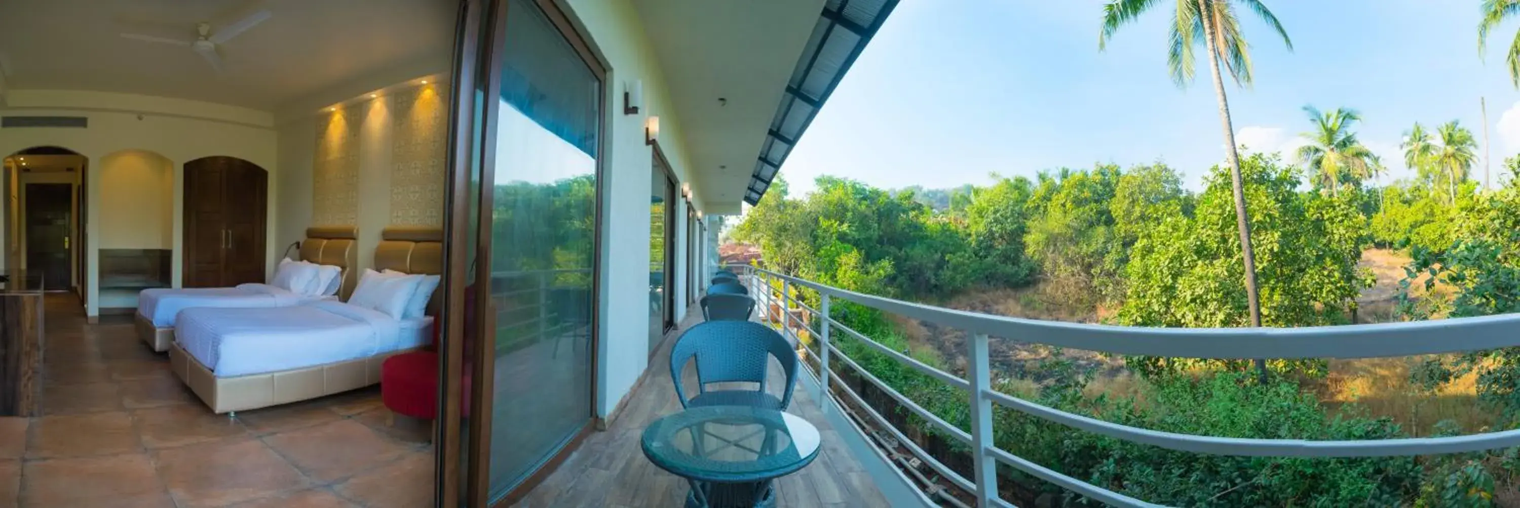 Mountain view, Balcony/Terrace in The Ivy Anjuna