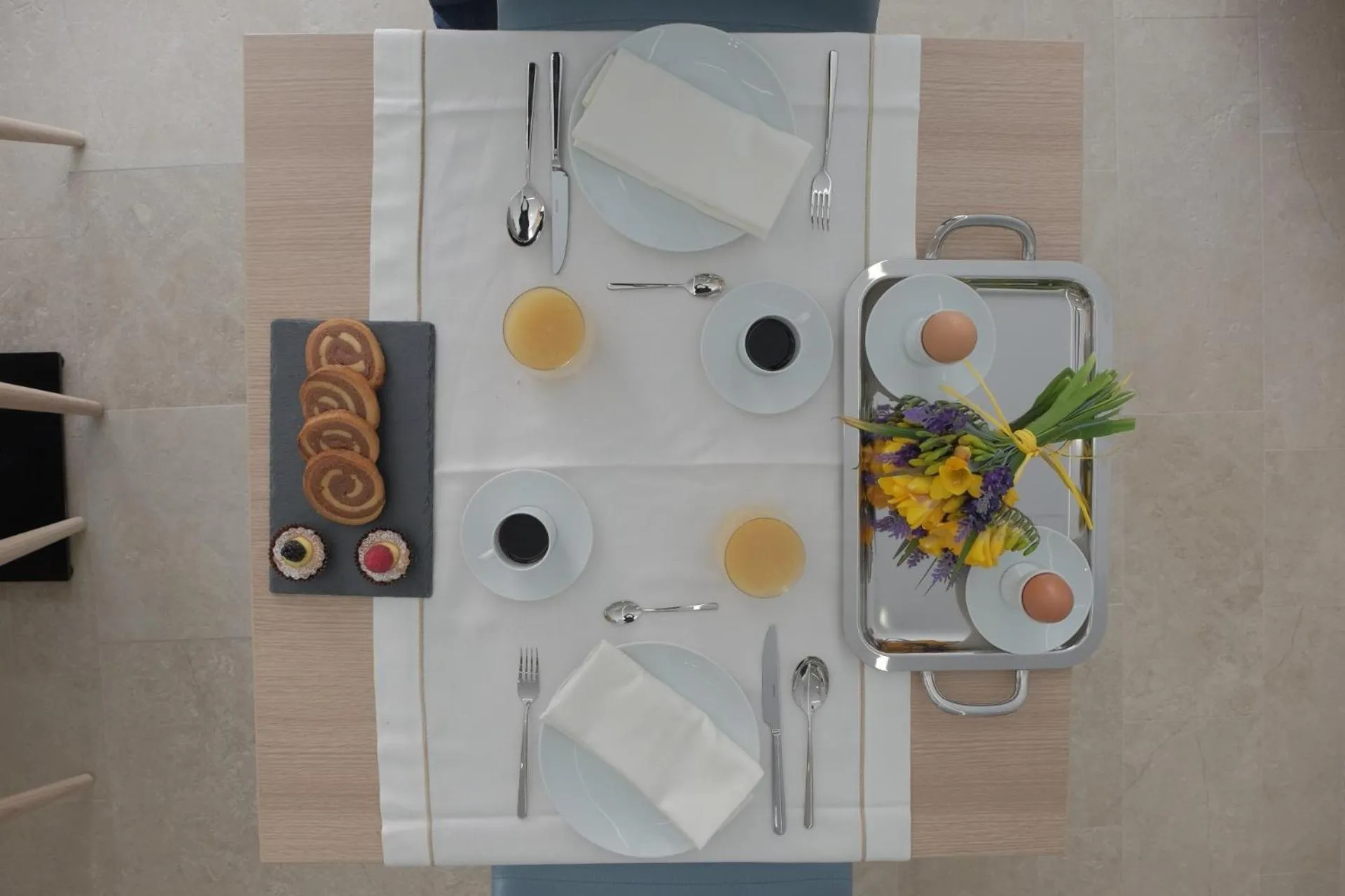 Continental breakfast in Netum Hotel