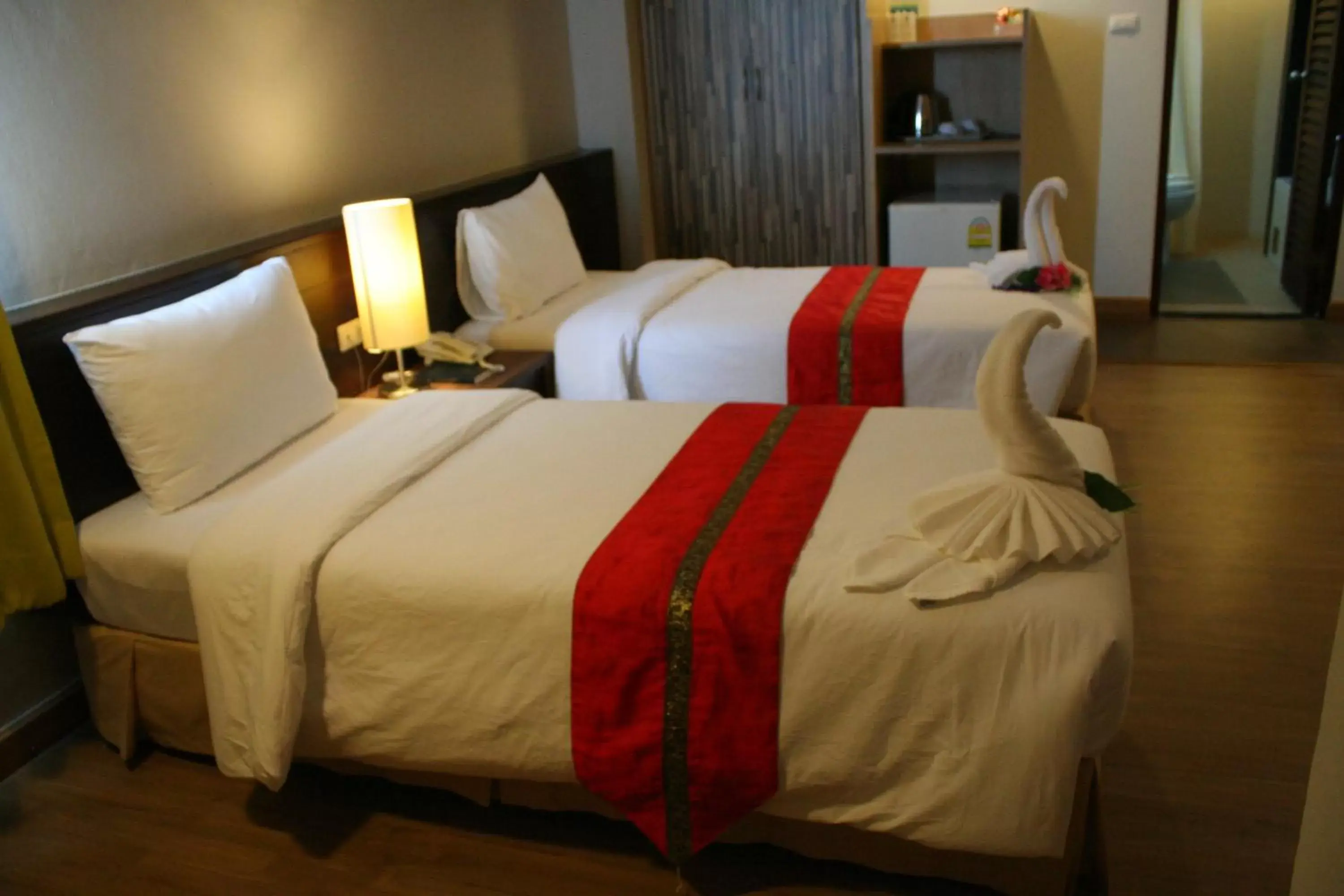 Photo of the whole room, Bed in Aloha Hatyai Hotel