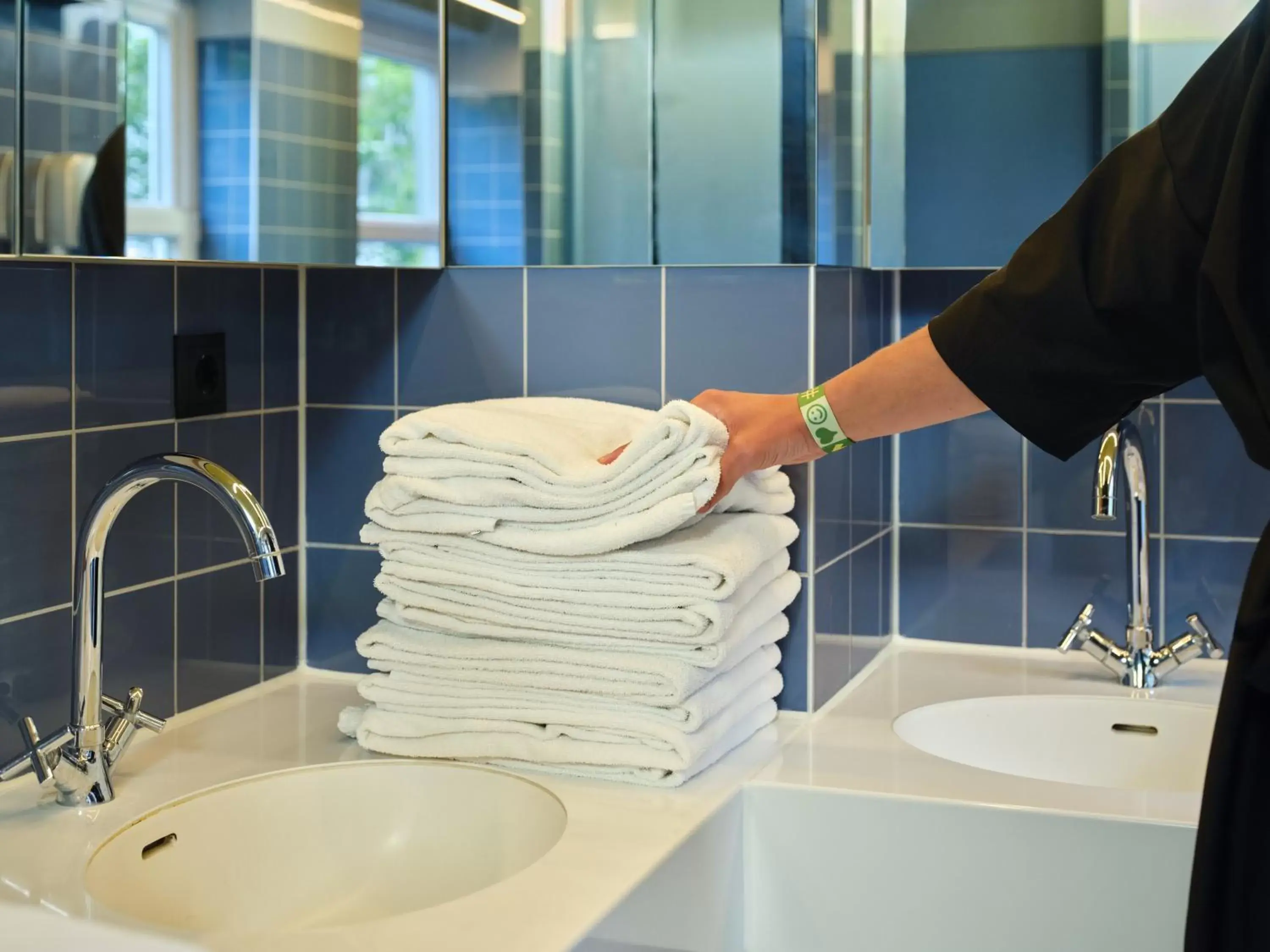 Bathroom in CityHub Rotterdam