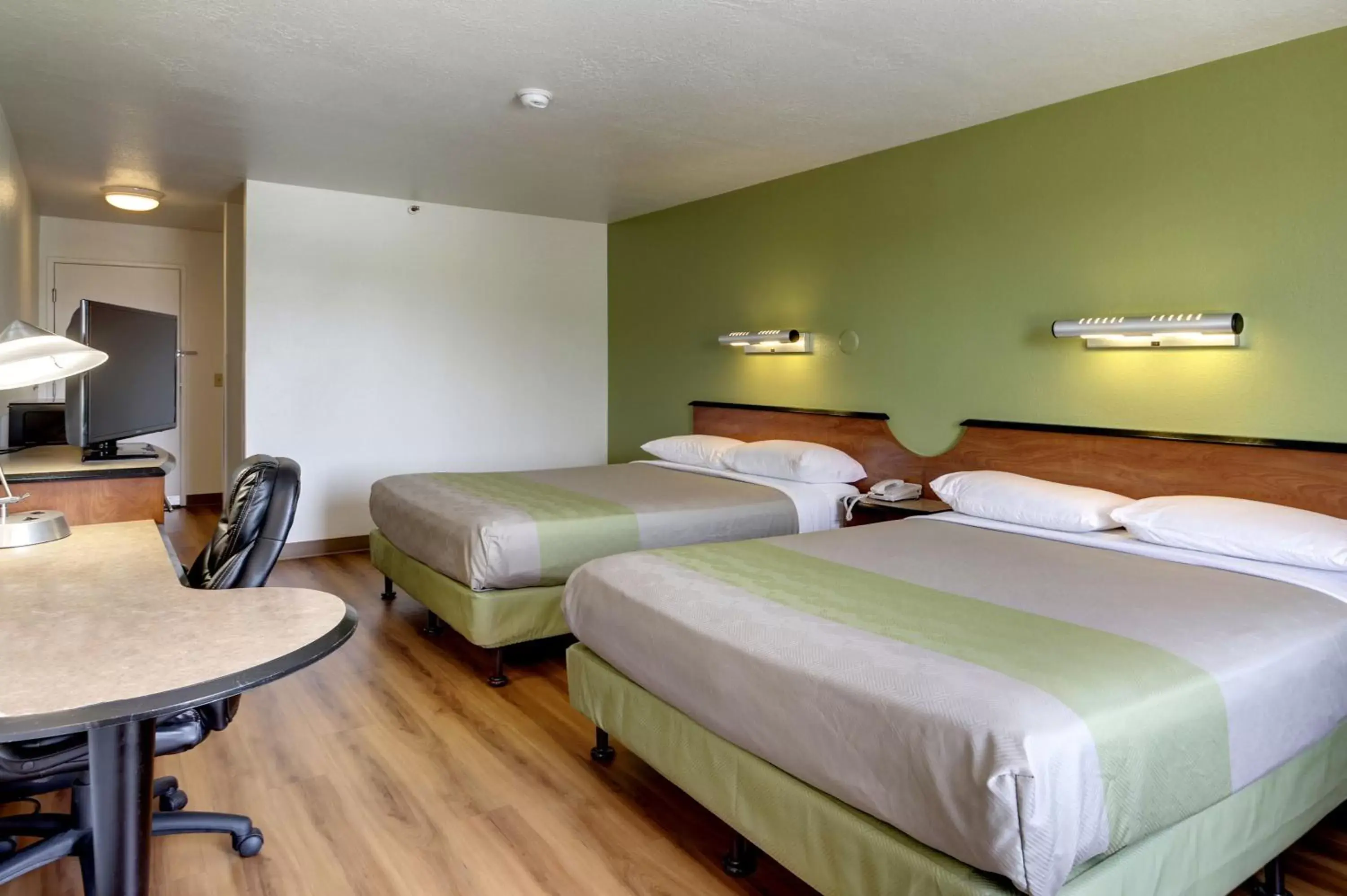 Bed in Motel 6-Ogden, UT - Riverdale