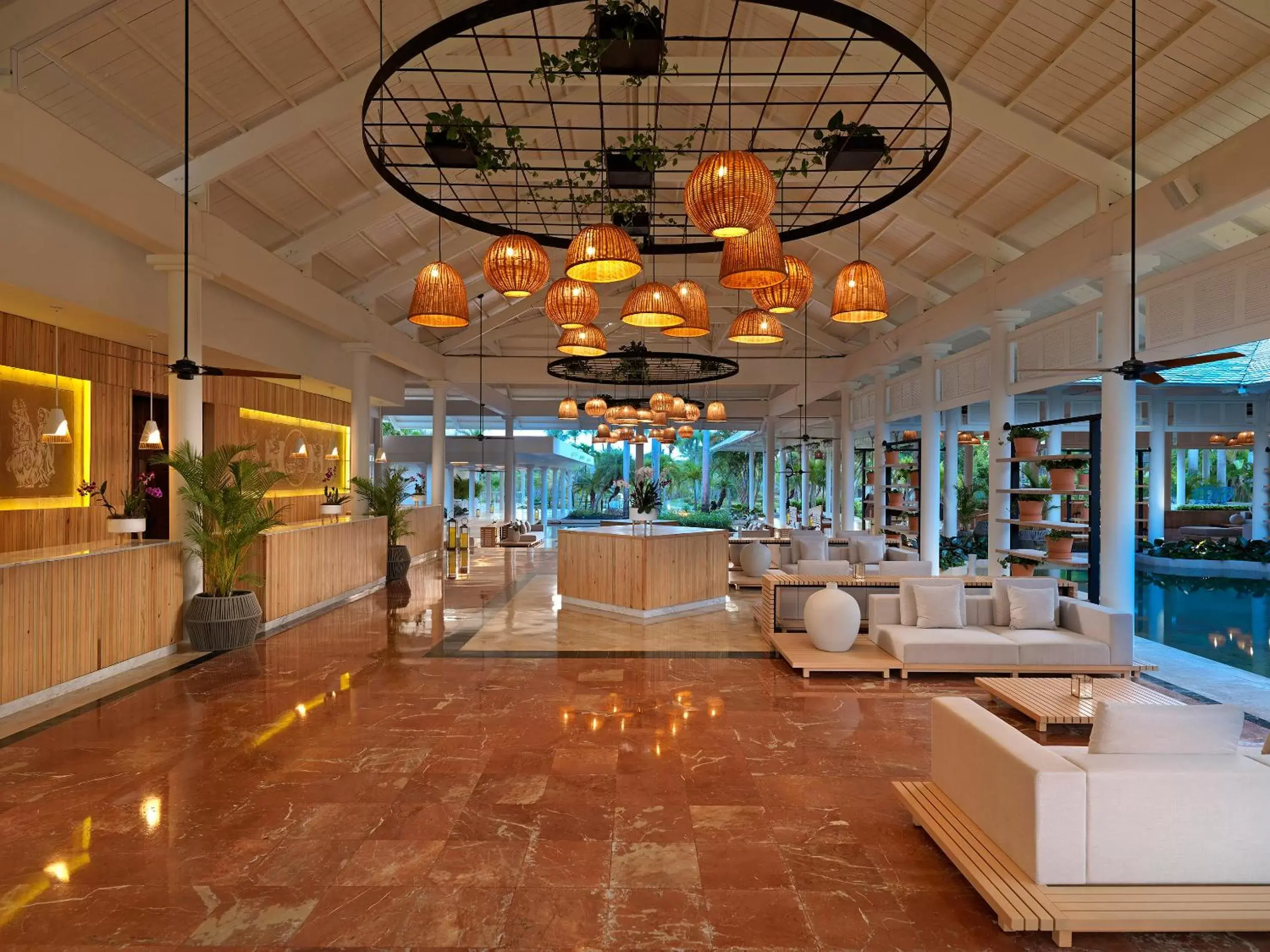 Lobby or reception, Lobby/Reception in Meliá Punta Cana Beach Wellness Inclusive - Adults only