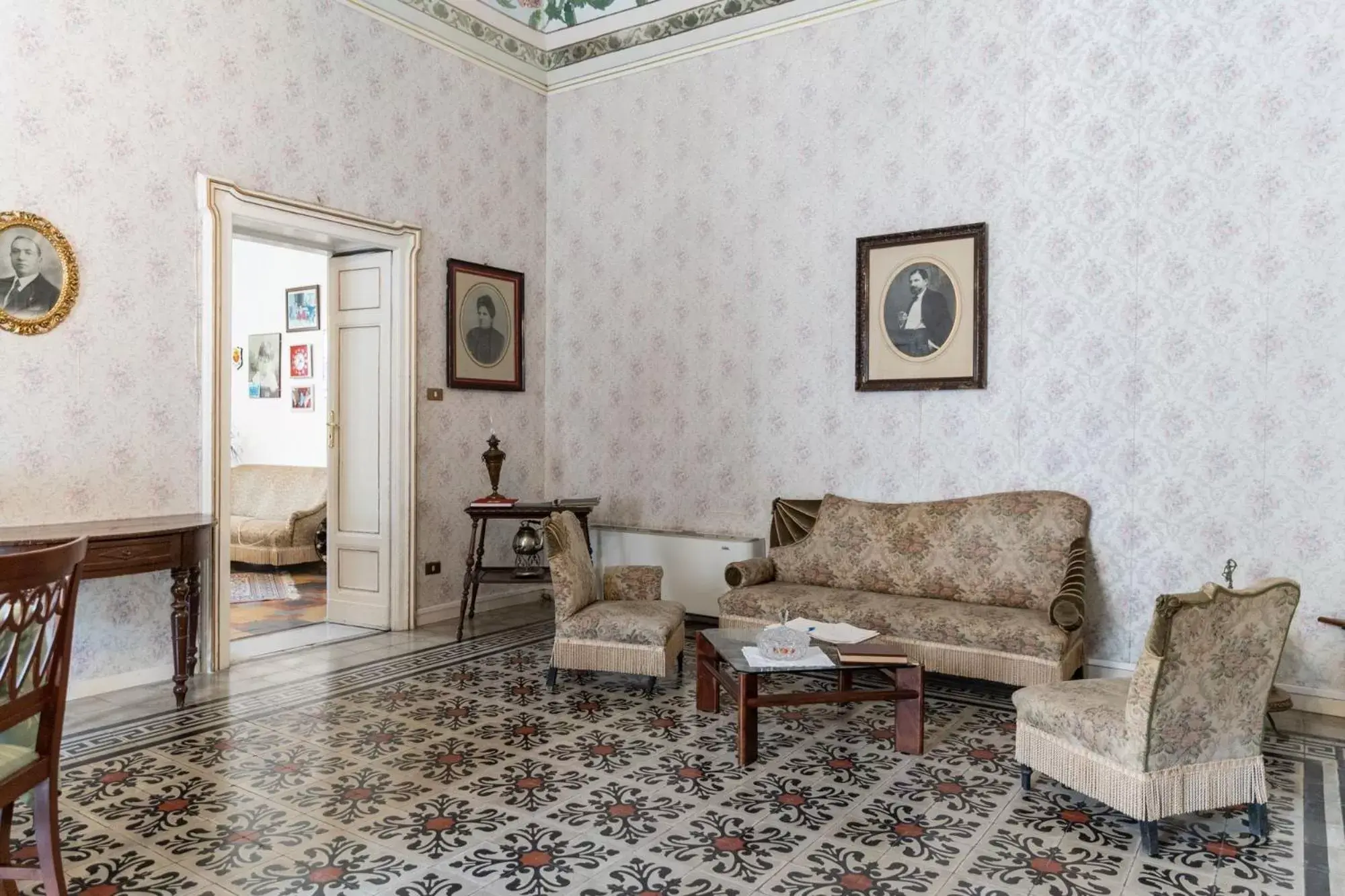 Seating Area in Palazzo Il Cavaliere B&B De Charme