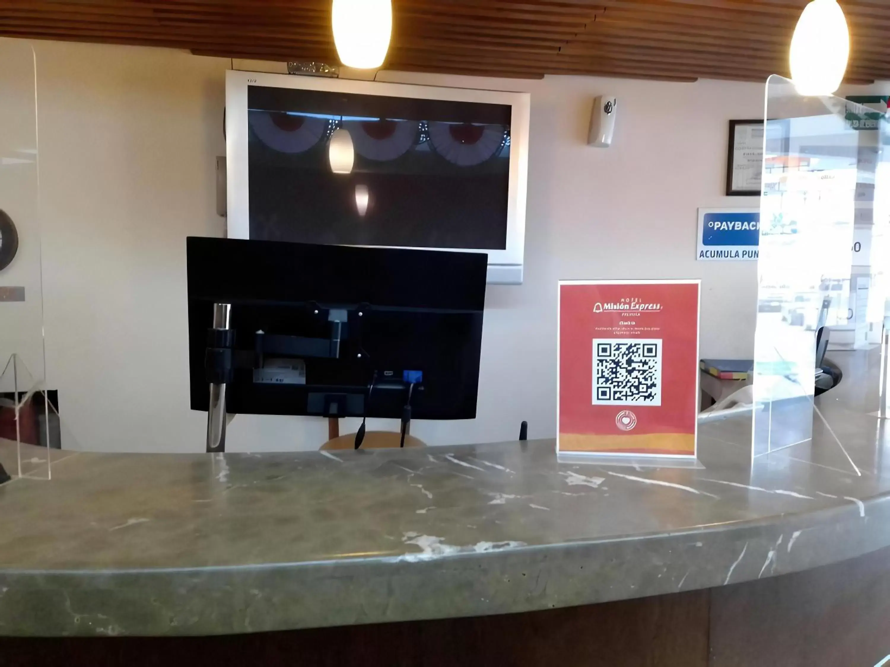 Lobby or reception in Mision Express Pachuca Lobby or reception in Mision Express Pachuca