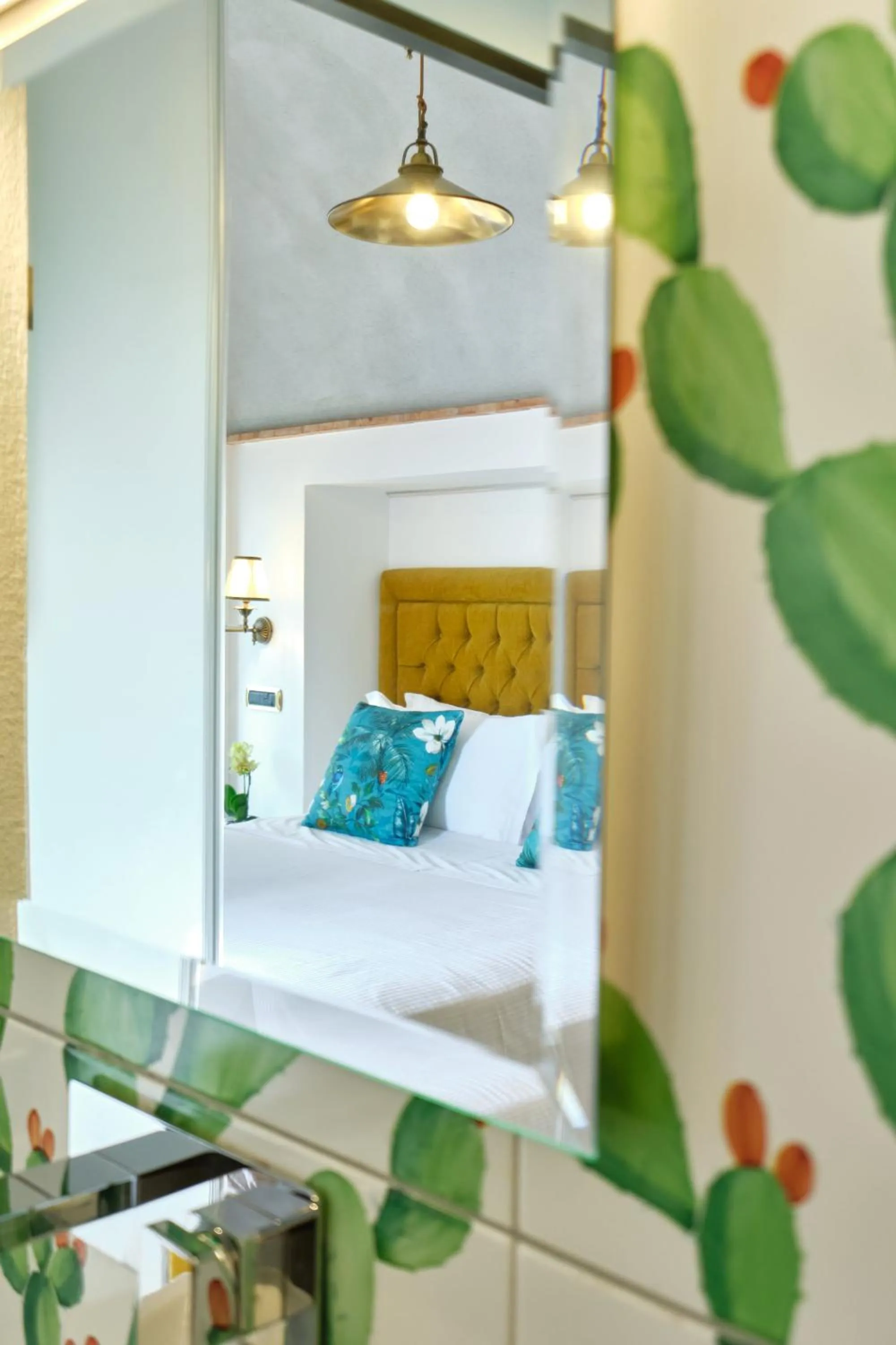 Bedroom, Bed in Hotel Botanico San Lazzaro