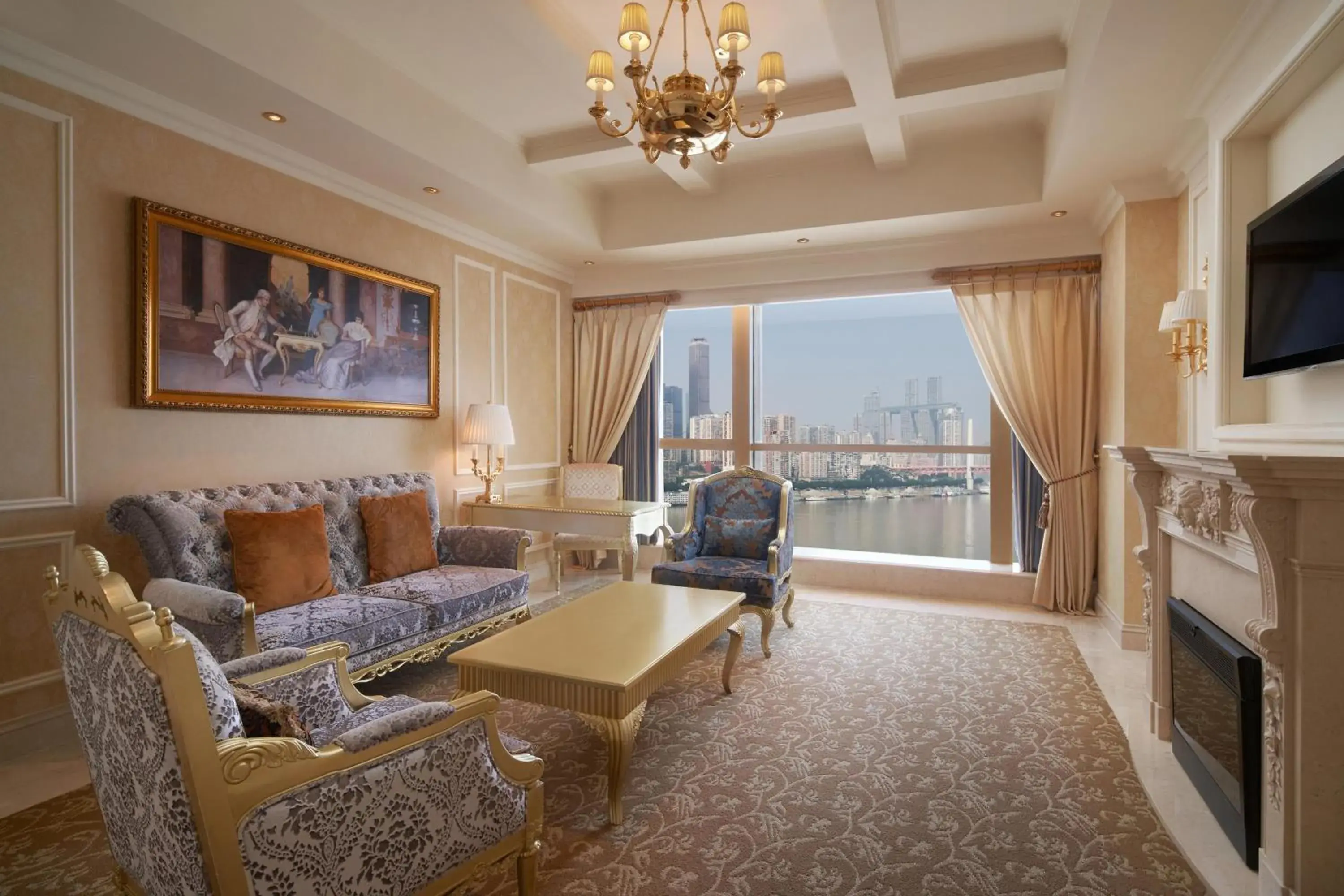 Living room, Seating Area in Sheraton Chongqing Hotel