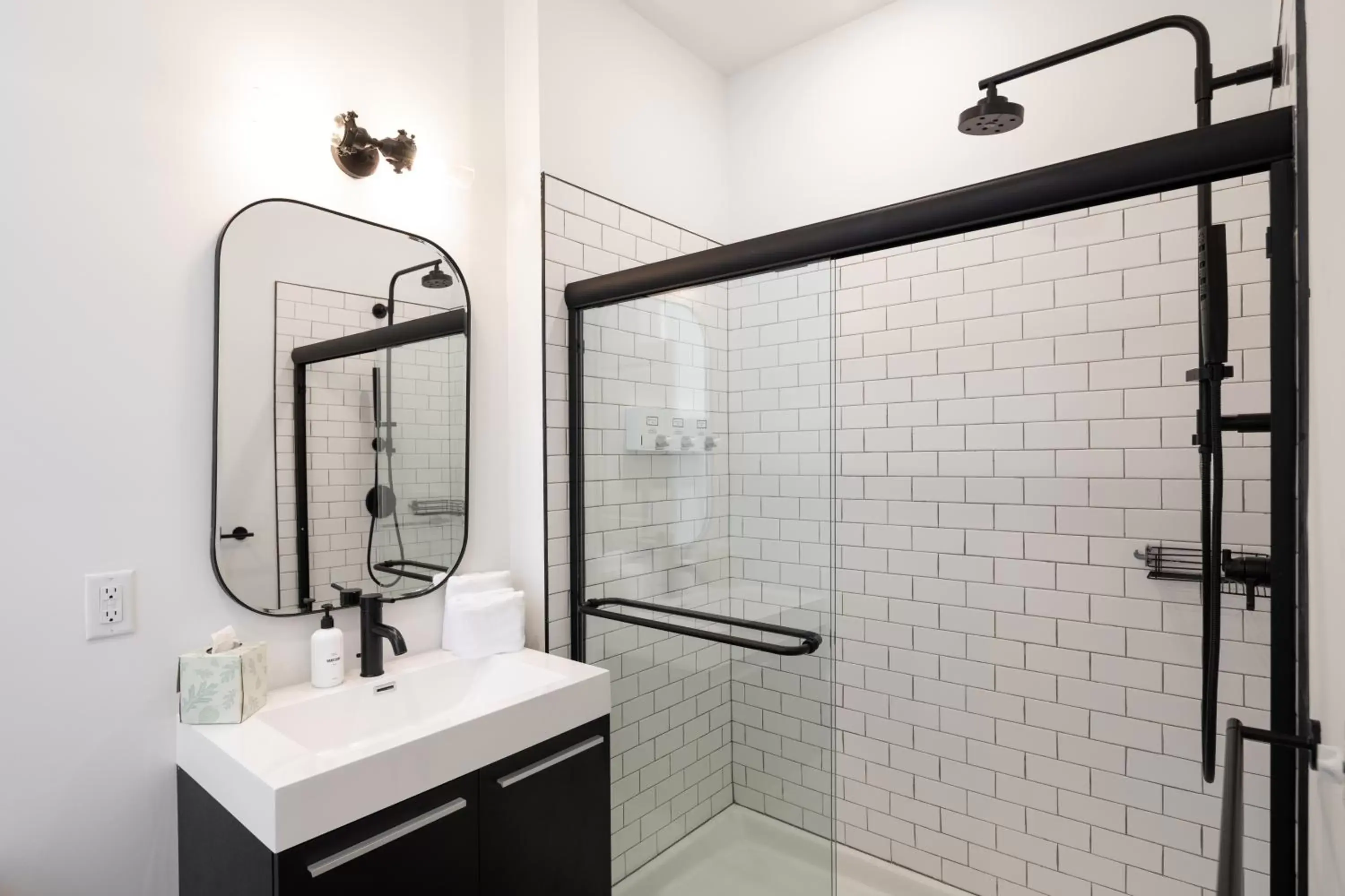 Shower, Bathroom in Sosuite at French Quarters - Rittenhouse Square
