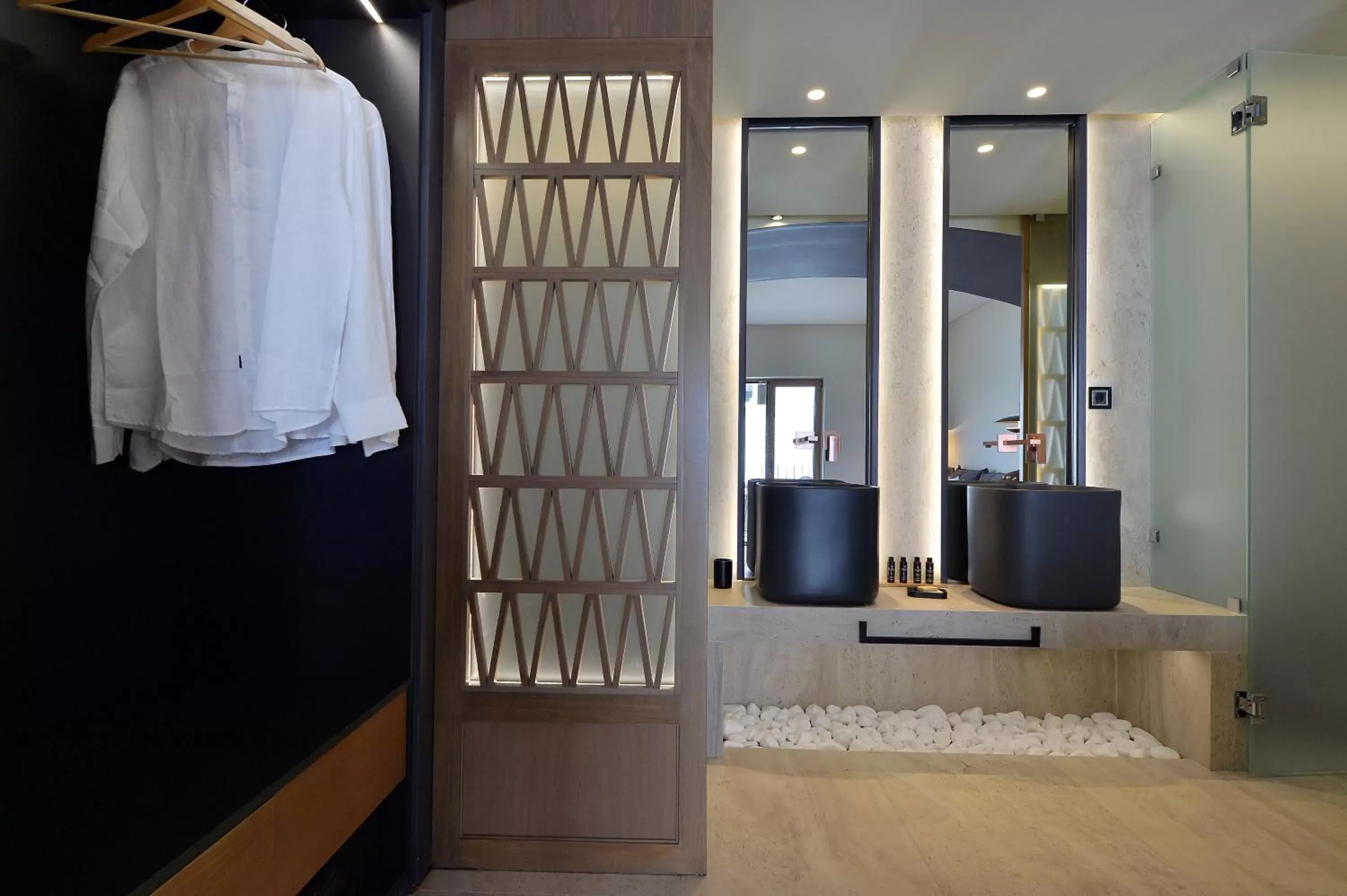 wardrobe, TV/Entertainment Center in Aktaion Beach Boutique Hotel & Spa