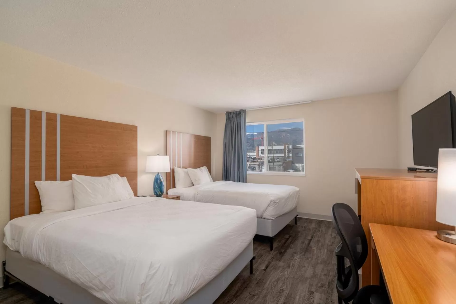 Bed in Nevada Flats Hotel