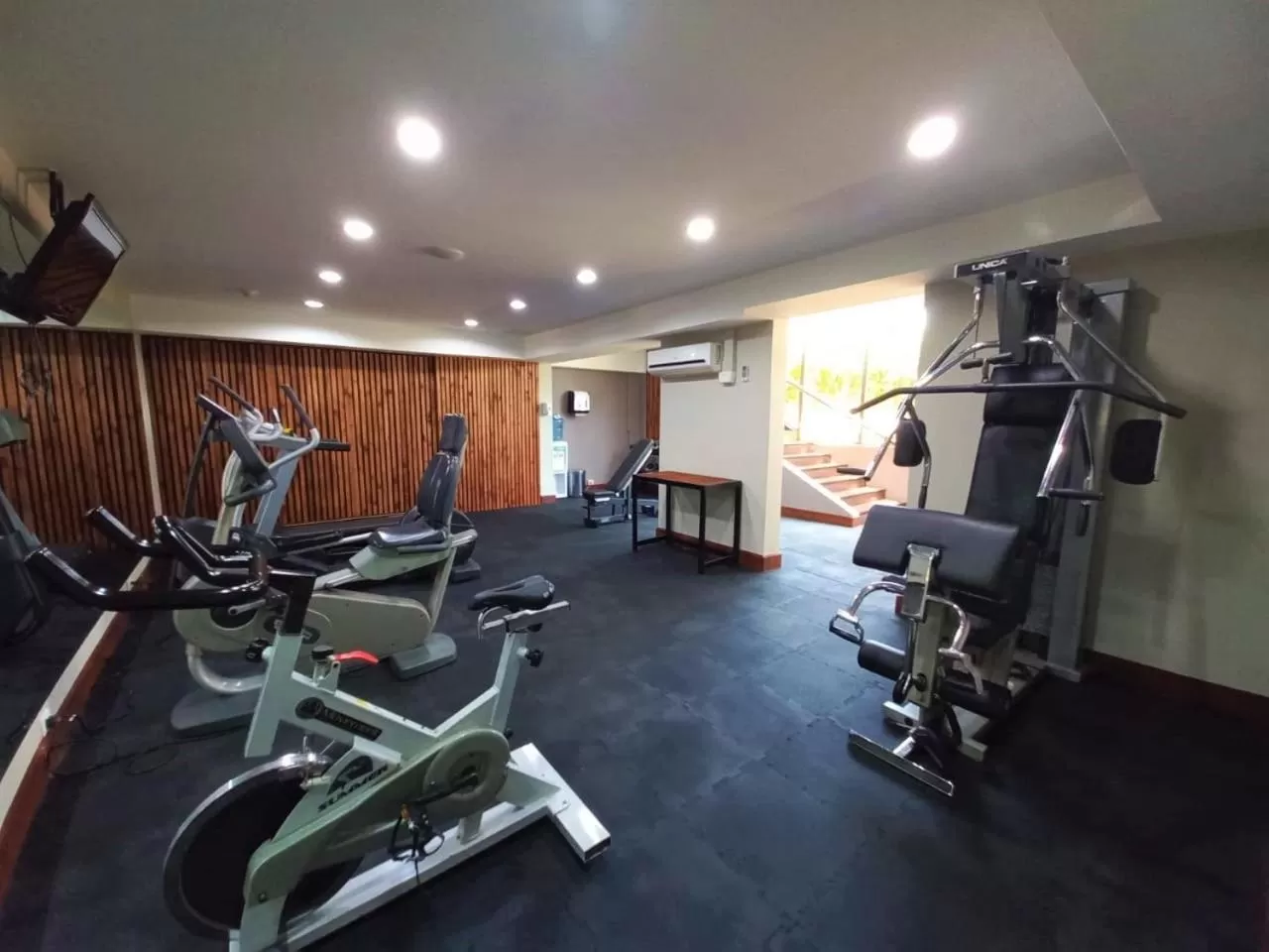 Fitness centre/facilities in Hotel Palma Real